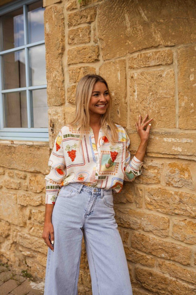 Patterned Josefa Shirt
