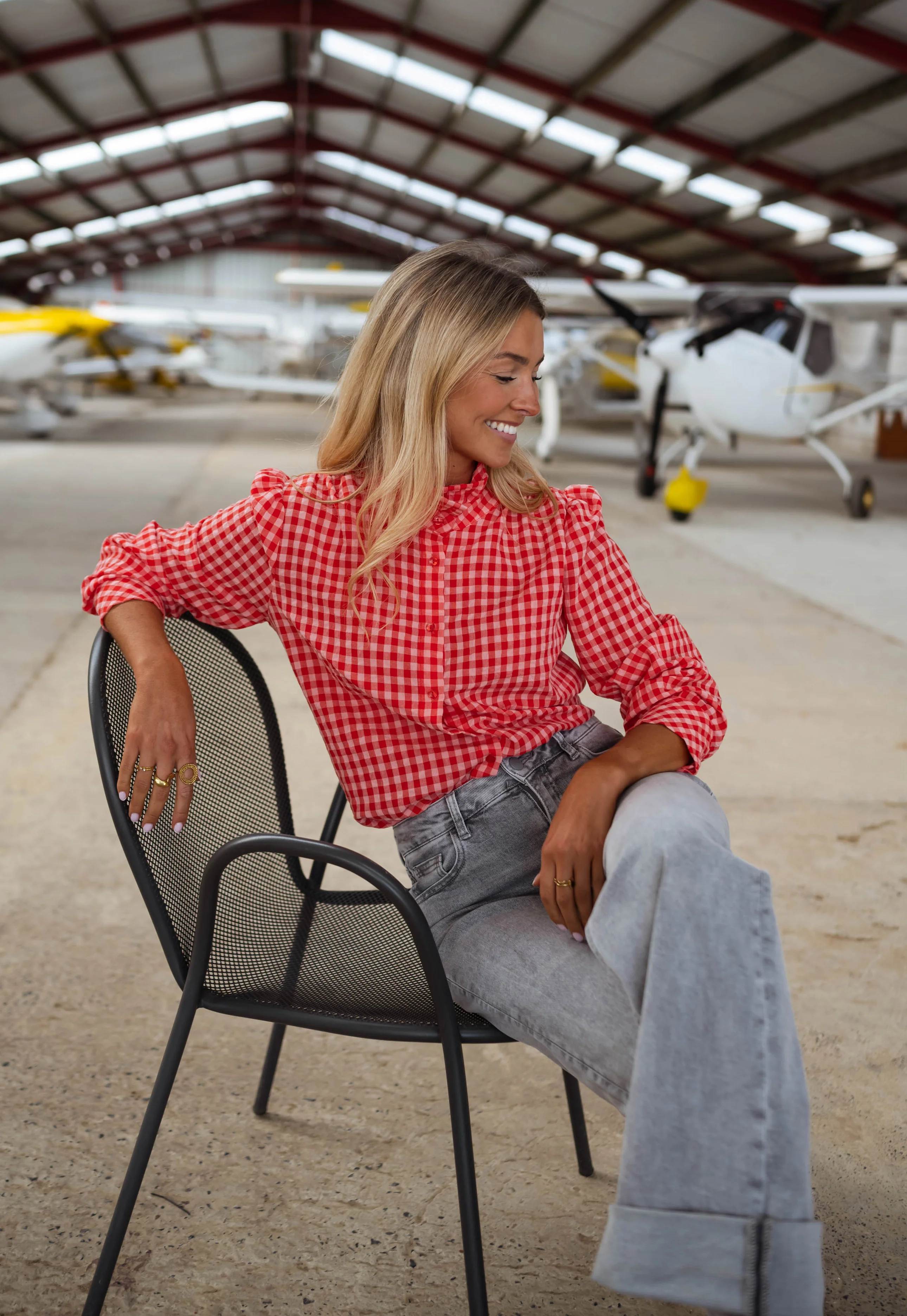 Red and Orange Lili Shirt