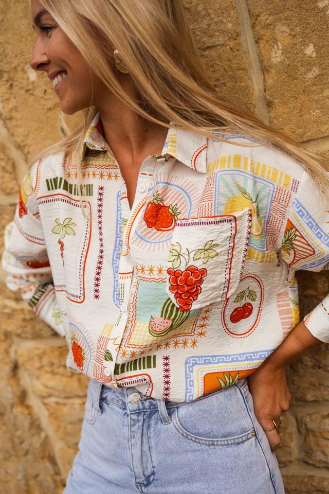 Patterned Josefa Shirt