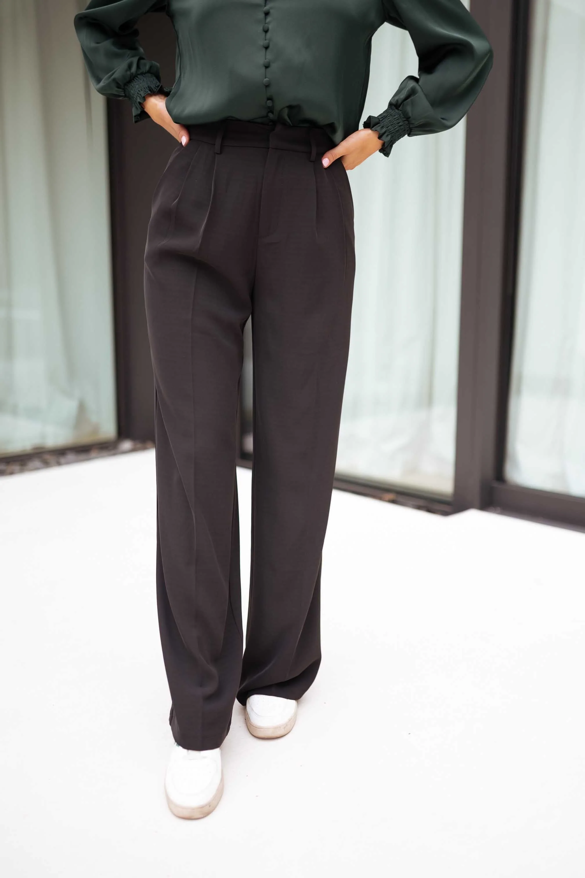 Black Victor Pants