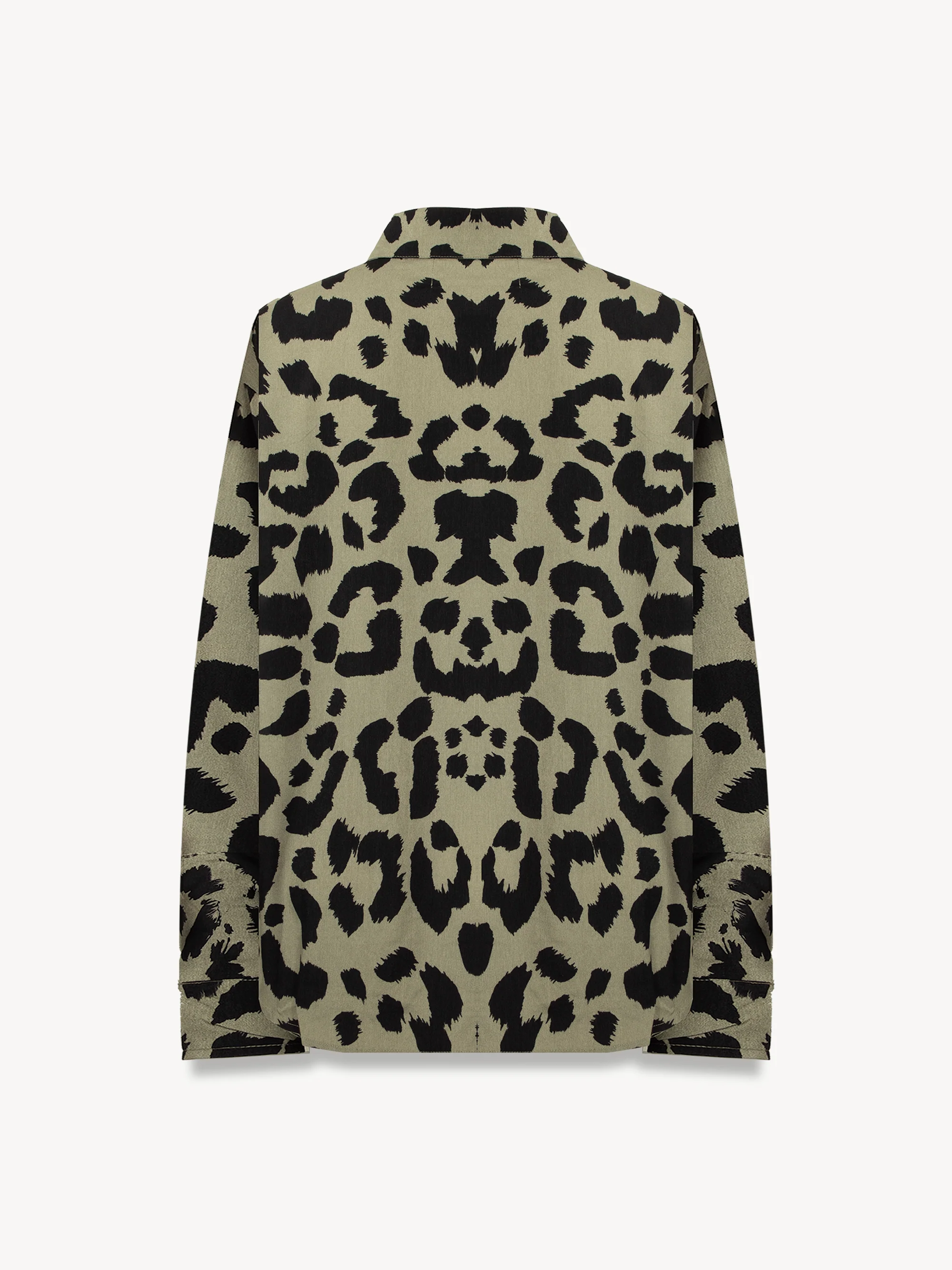 Khaki Leopard Tymou Shirt