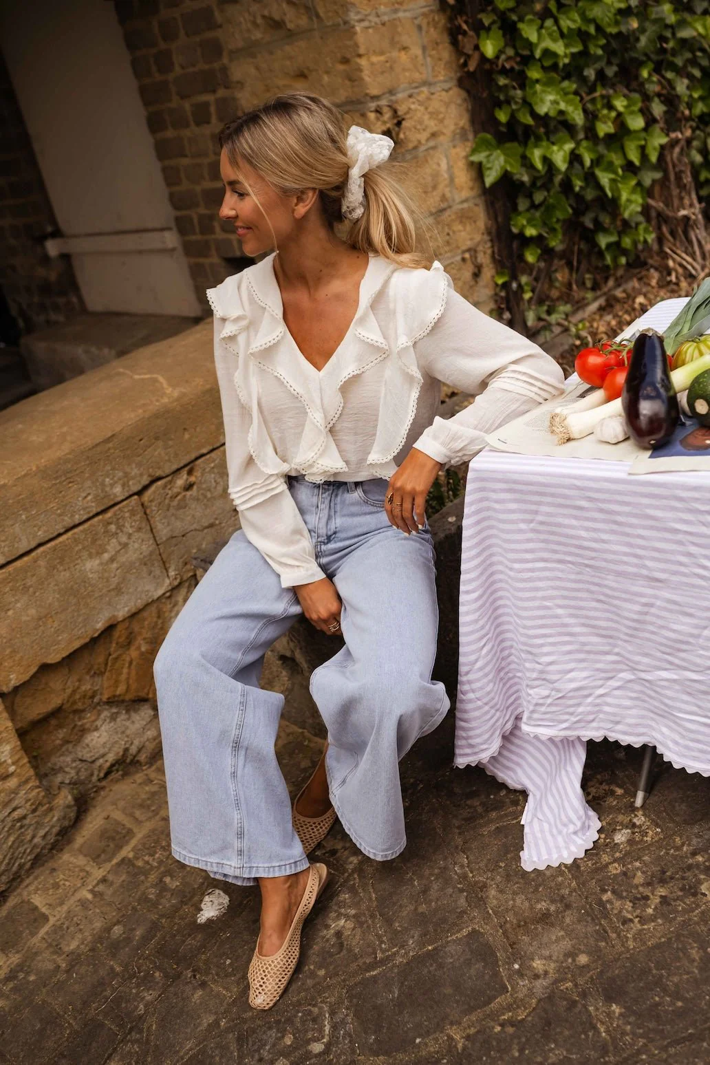 Ecru Sophie Blouse