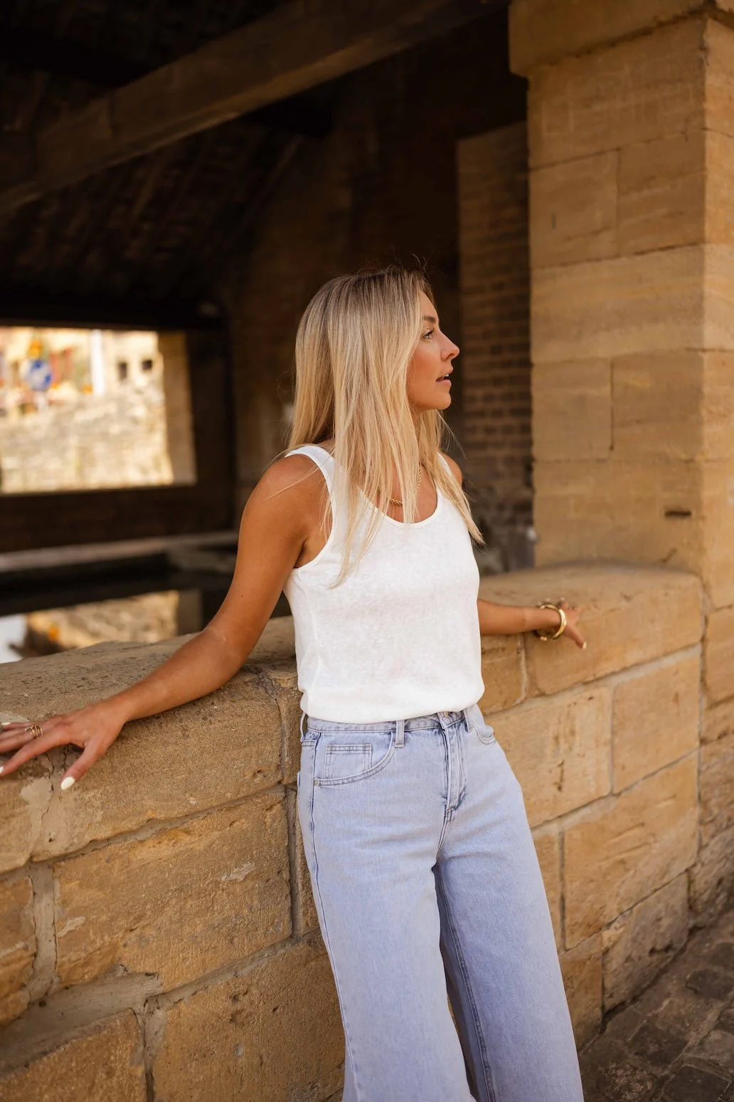 White Bronx Top