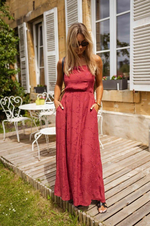Brick Noham Dress