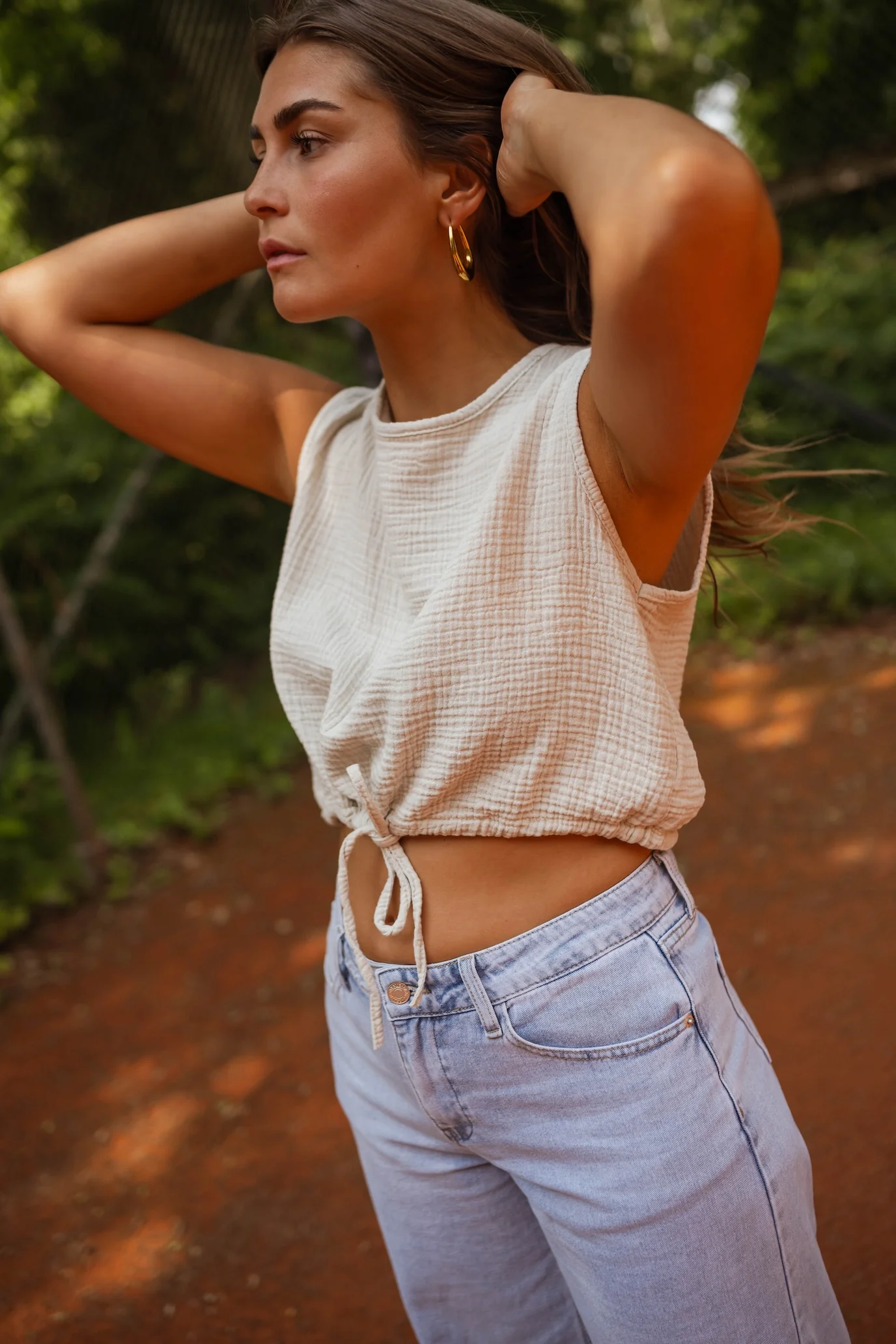 Beige Salma Top