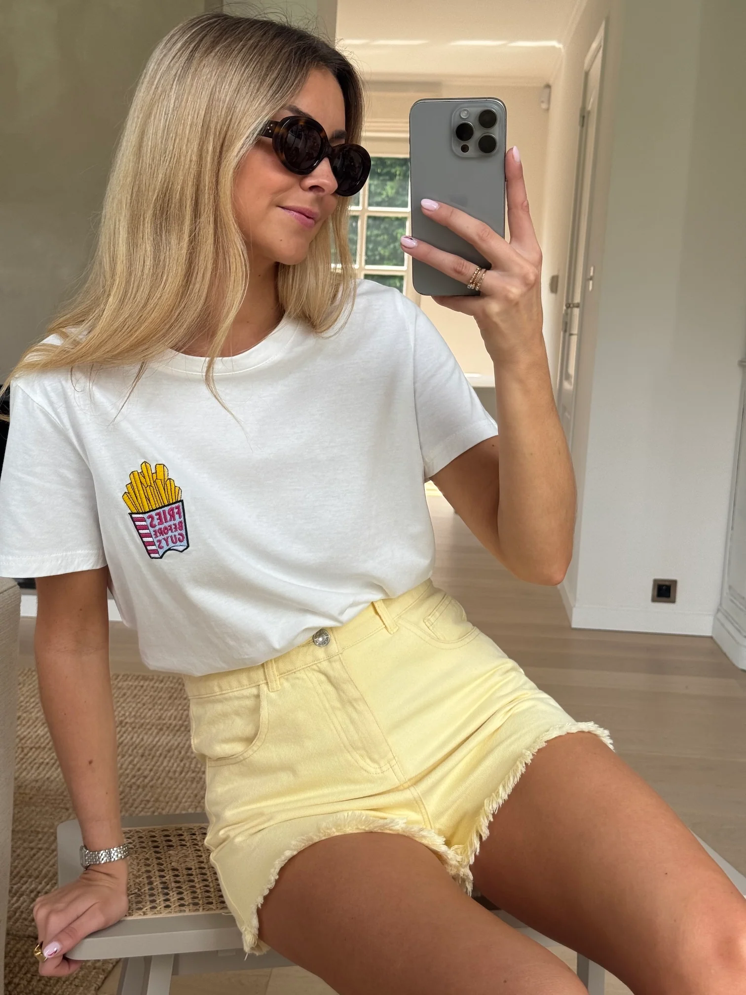 Ecru Fries T-shirt