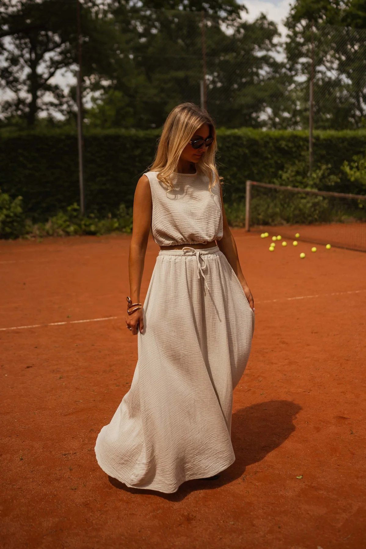 Beige Alyssa Skirt