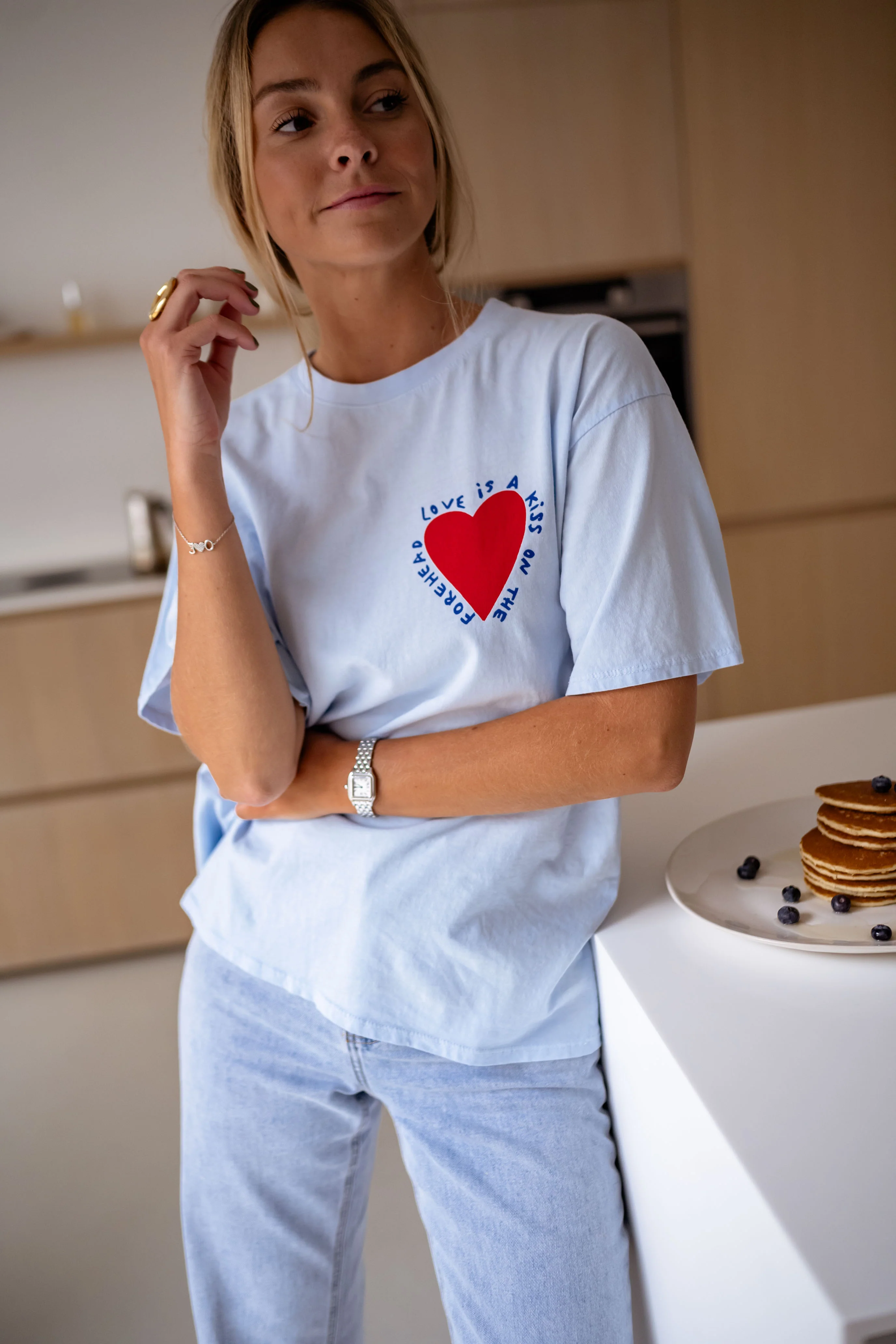 Sky Blue Mona T-Shirt