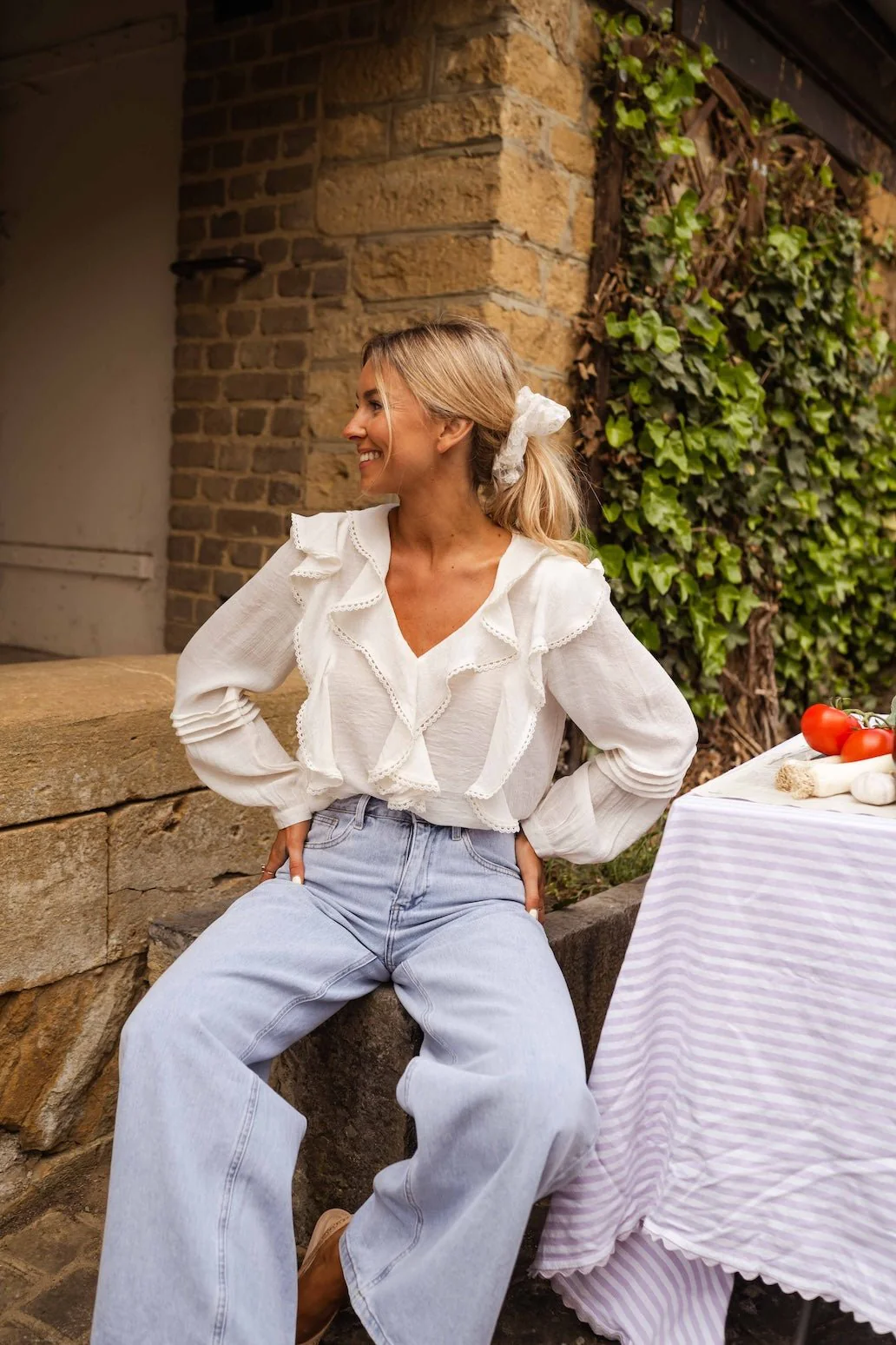 Ecru Sophie Blouse