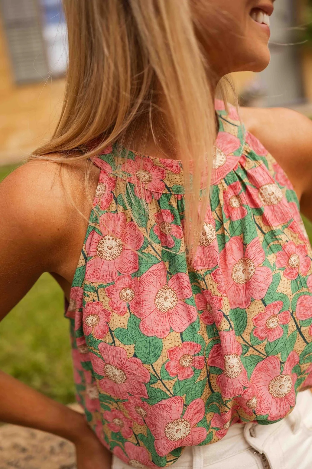 Floral Yuna Top