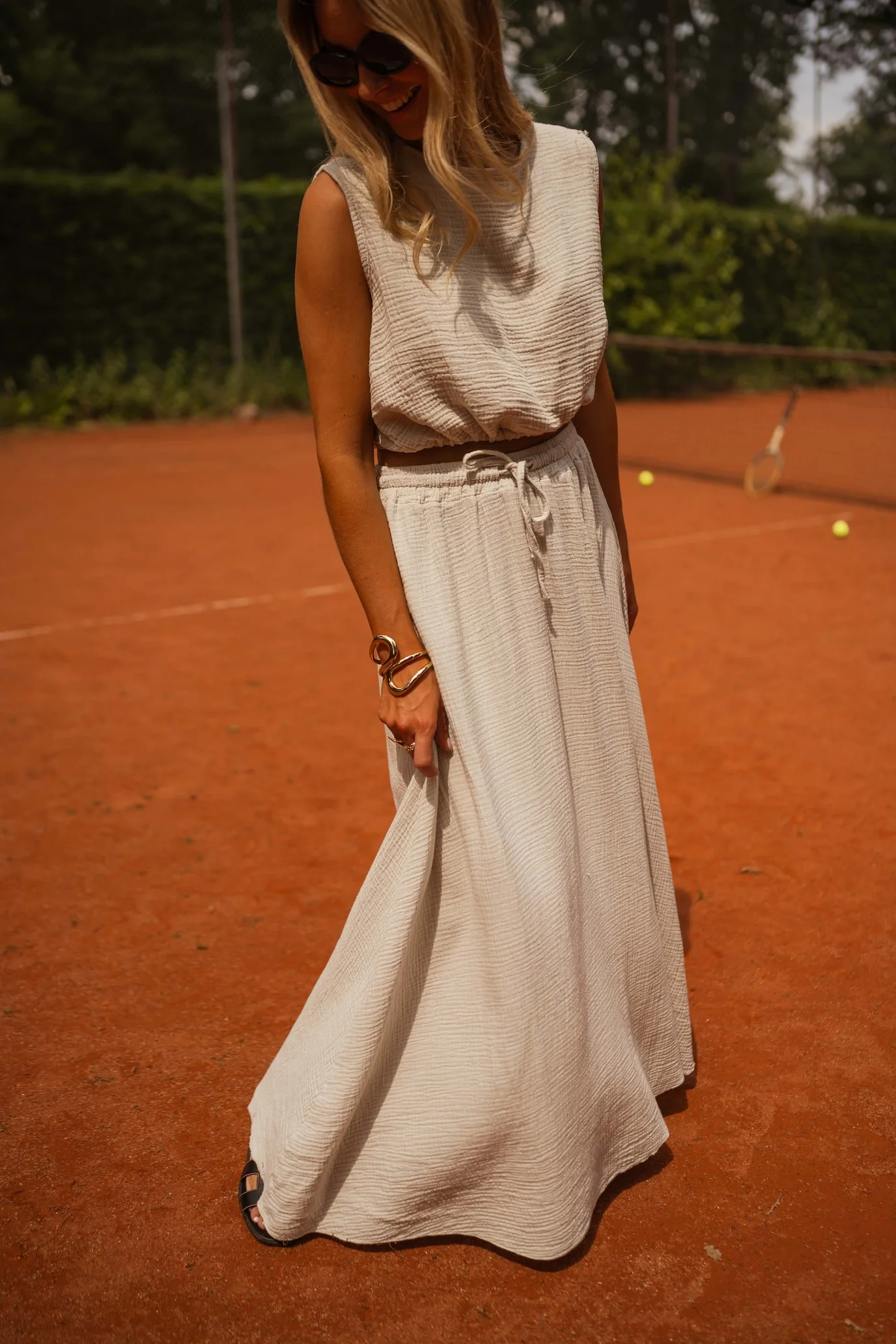 Beige Alyssa Skirt