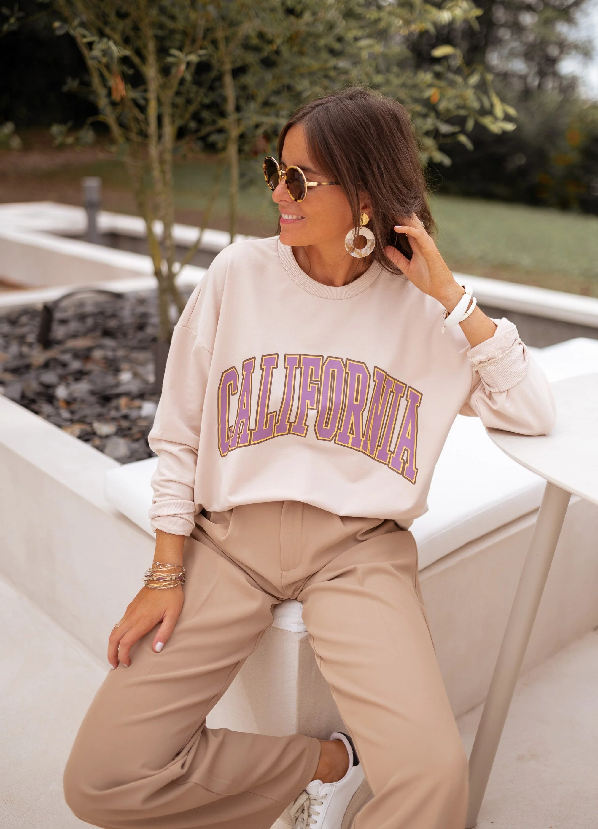 Beige Victor Pants