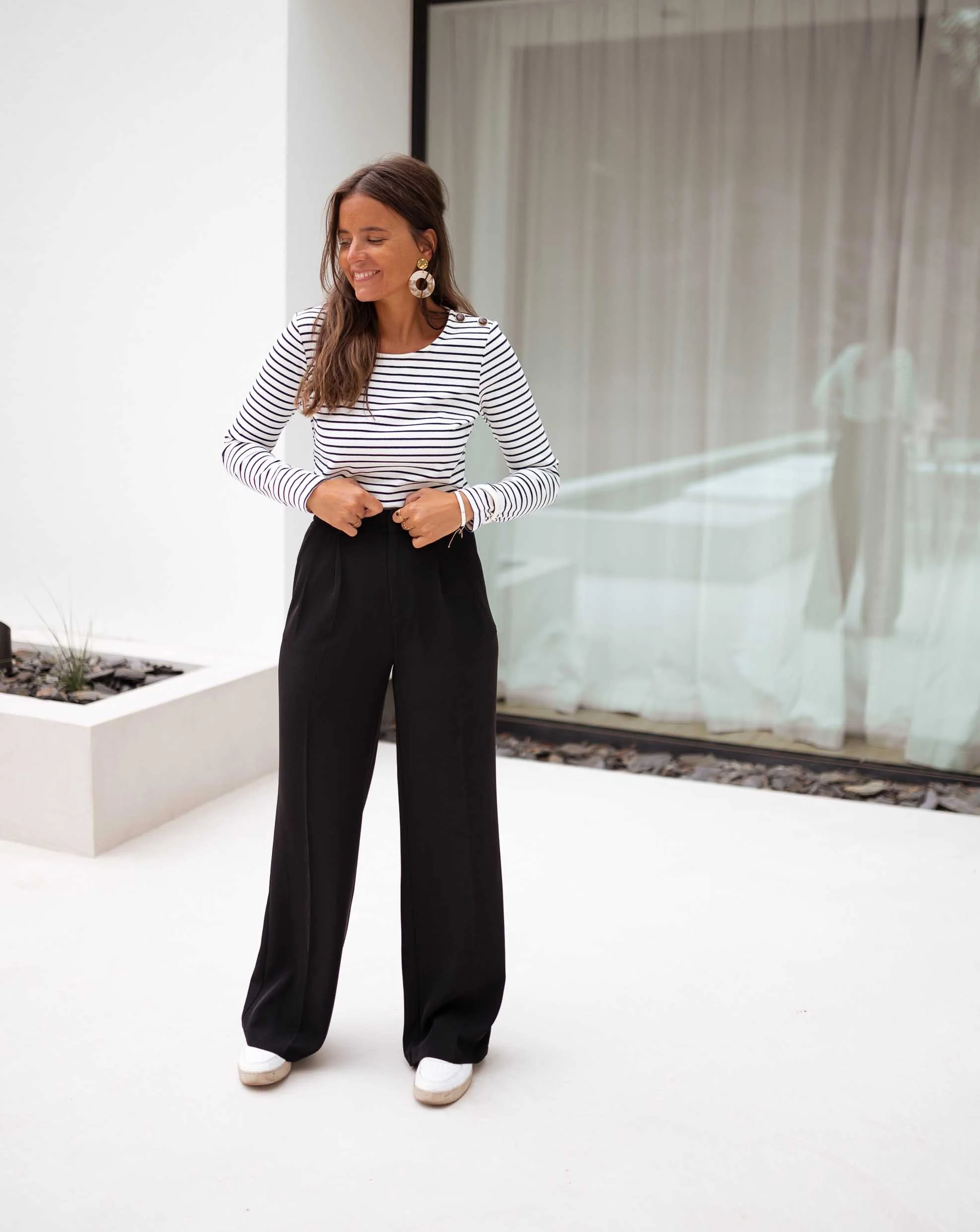 Black Victor Pants