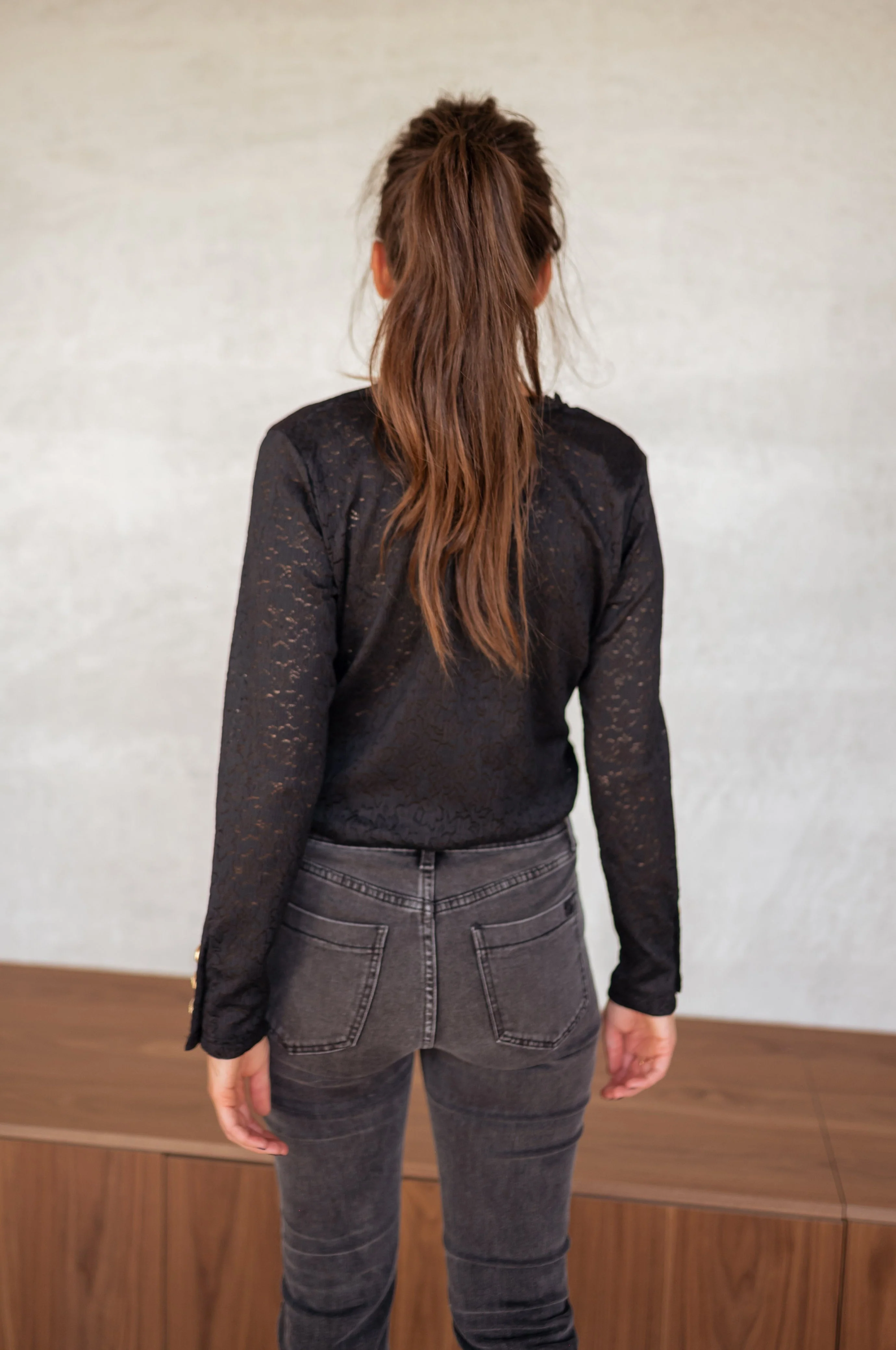 Black Balo Blouse