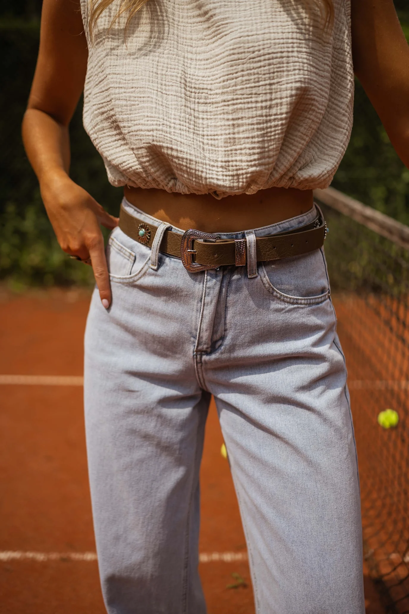 Khaki Ruy Belt