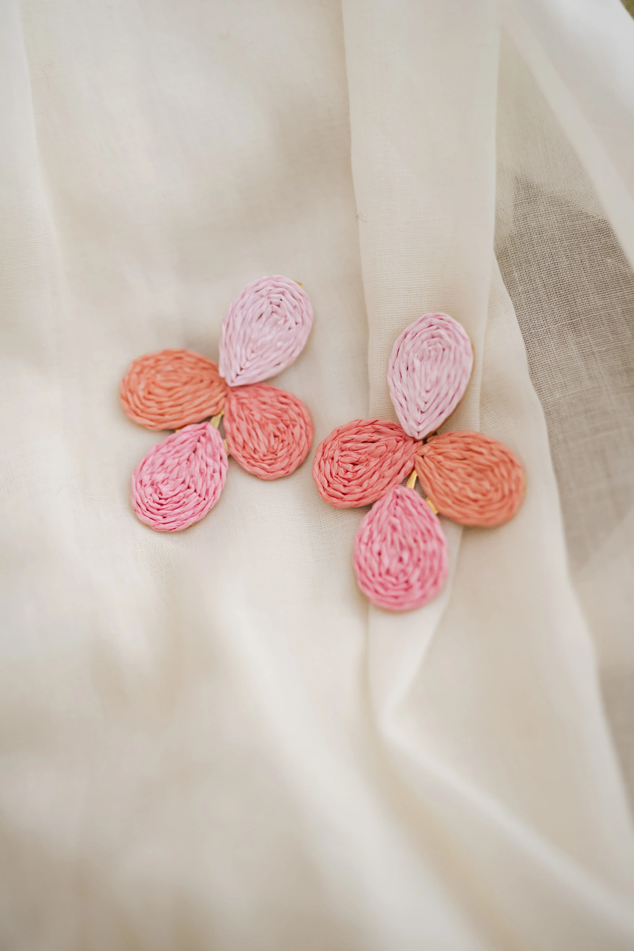 Pink Aniol Earrings