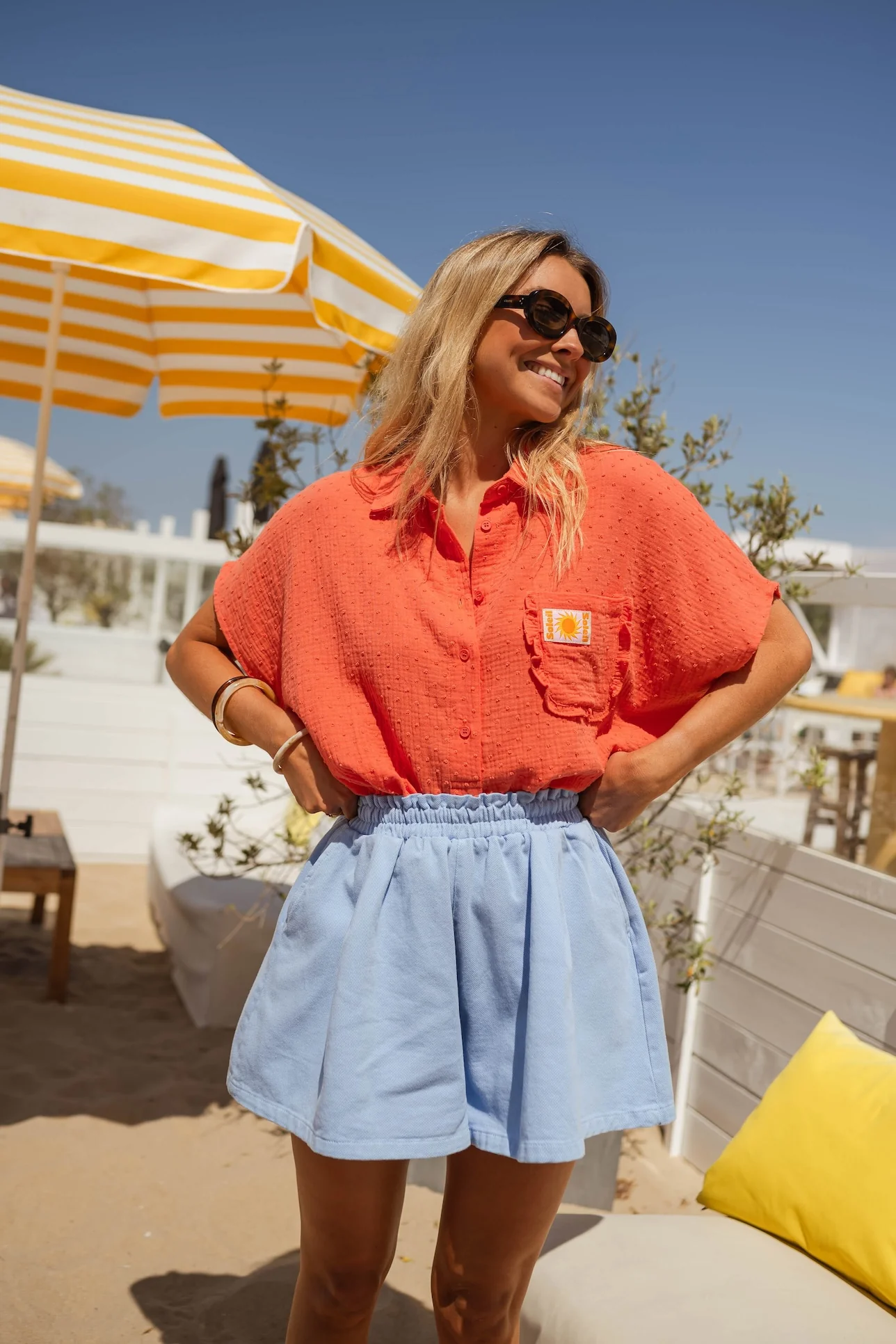 Coral Jakie Shirt