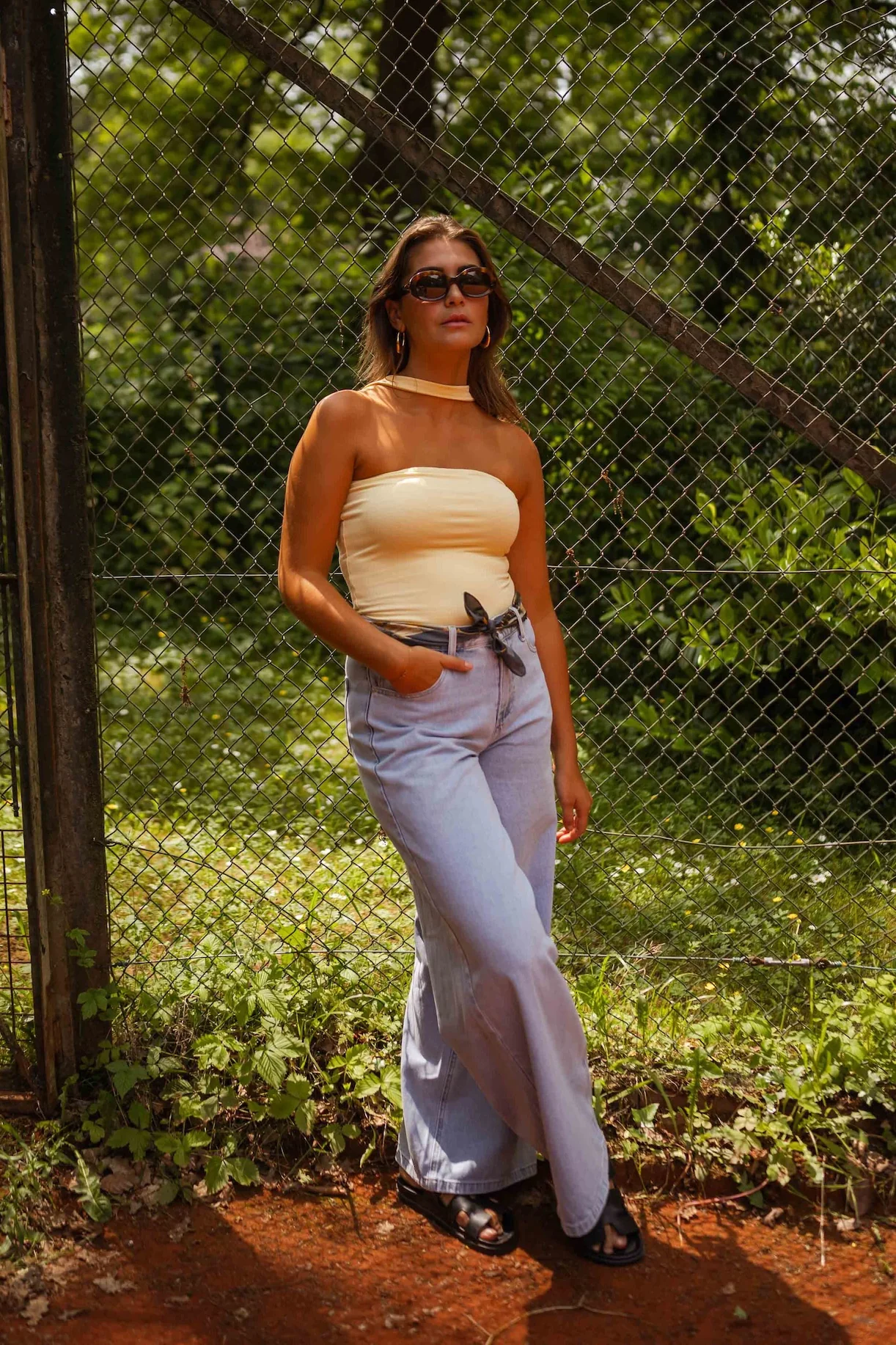 Yellow Calie Top