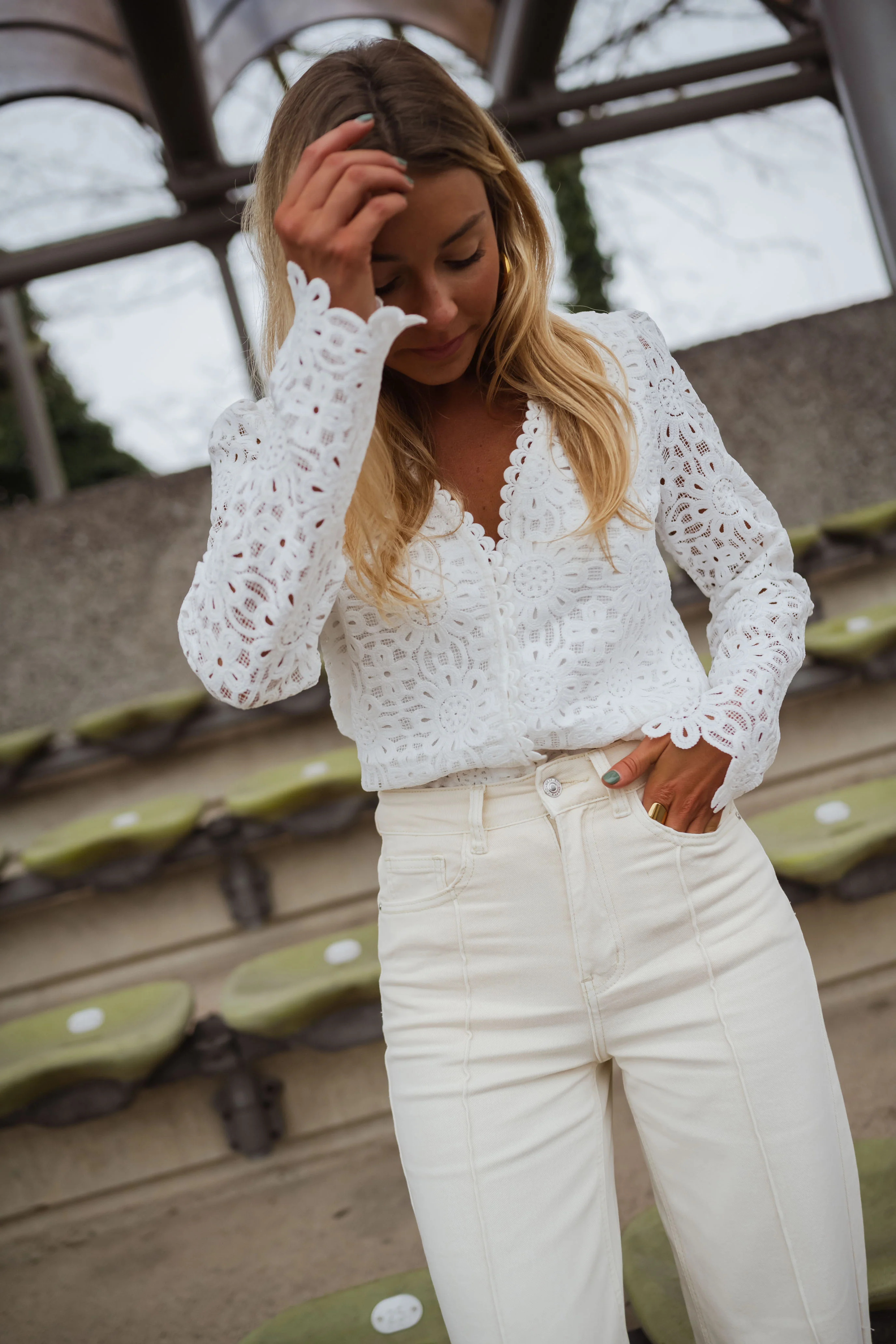 Ecru Olivan Blouse