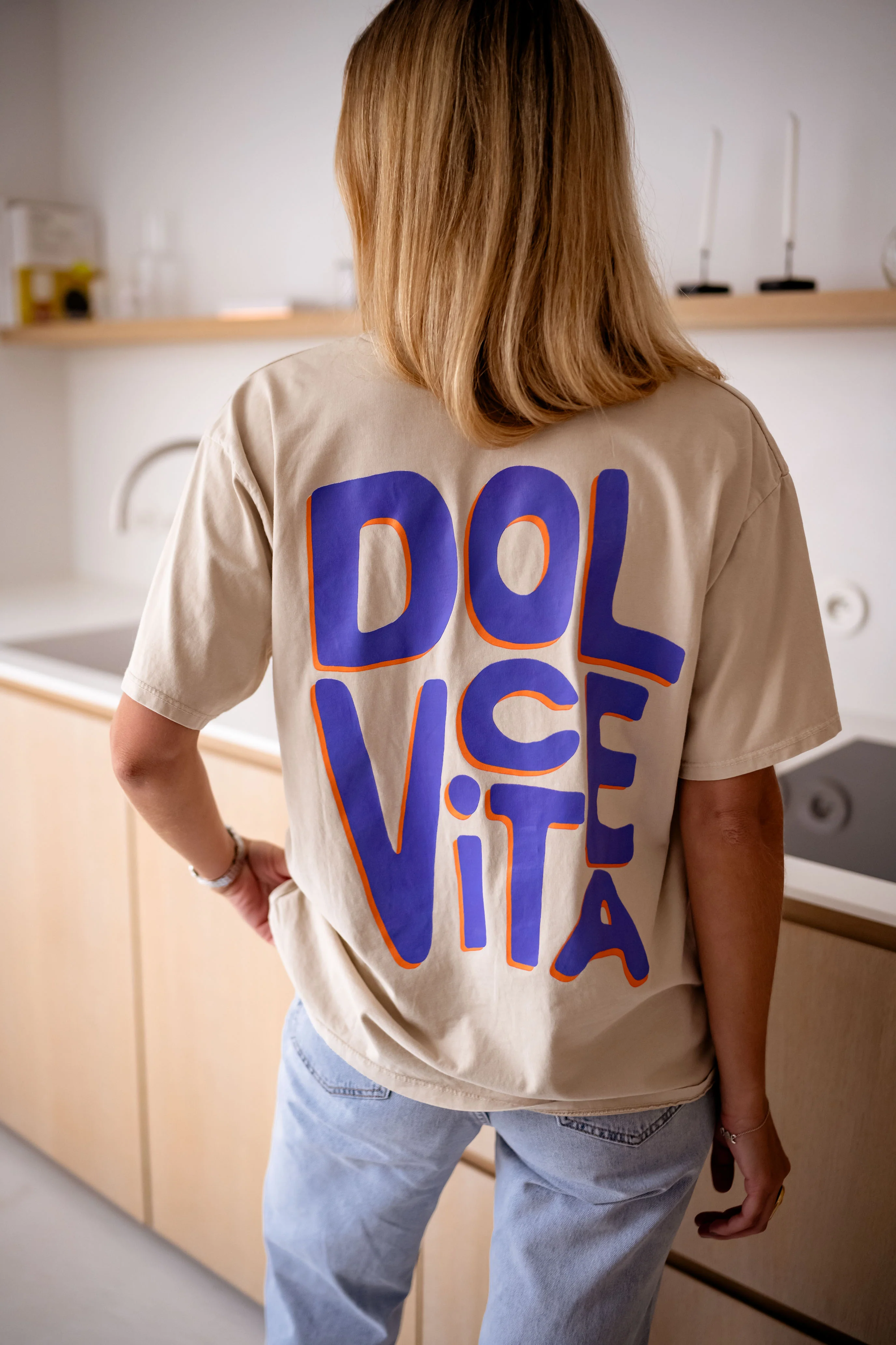 Beige Dolce T-shirt