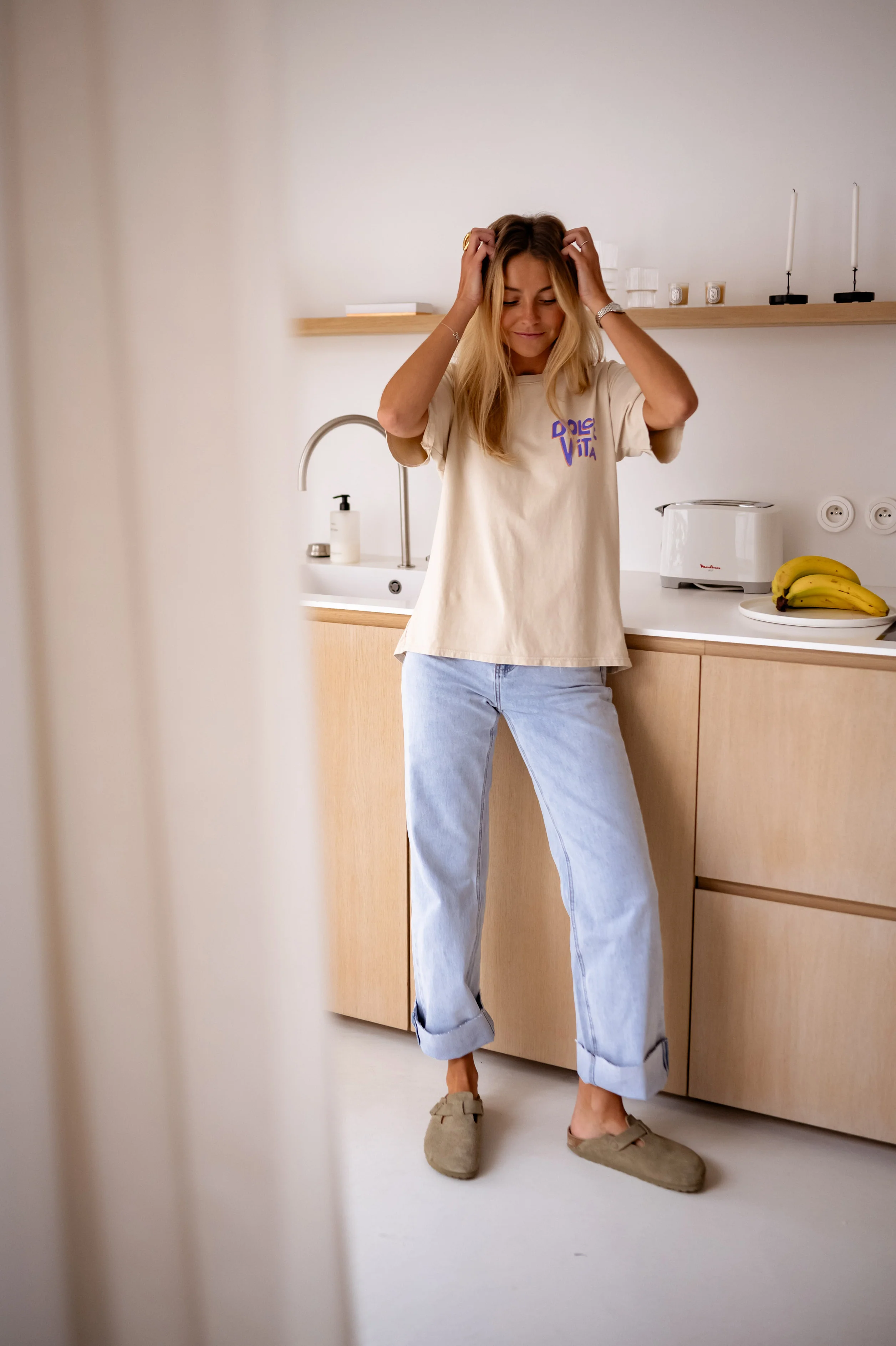 Beige Dolce T-shirt