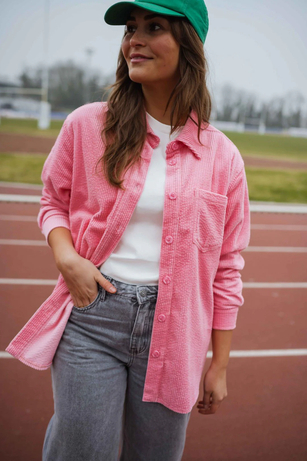 Pink Aurelie Overshirt