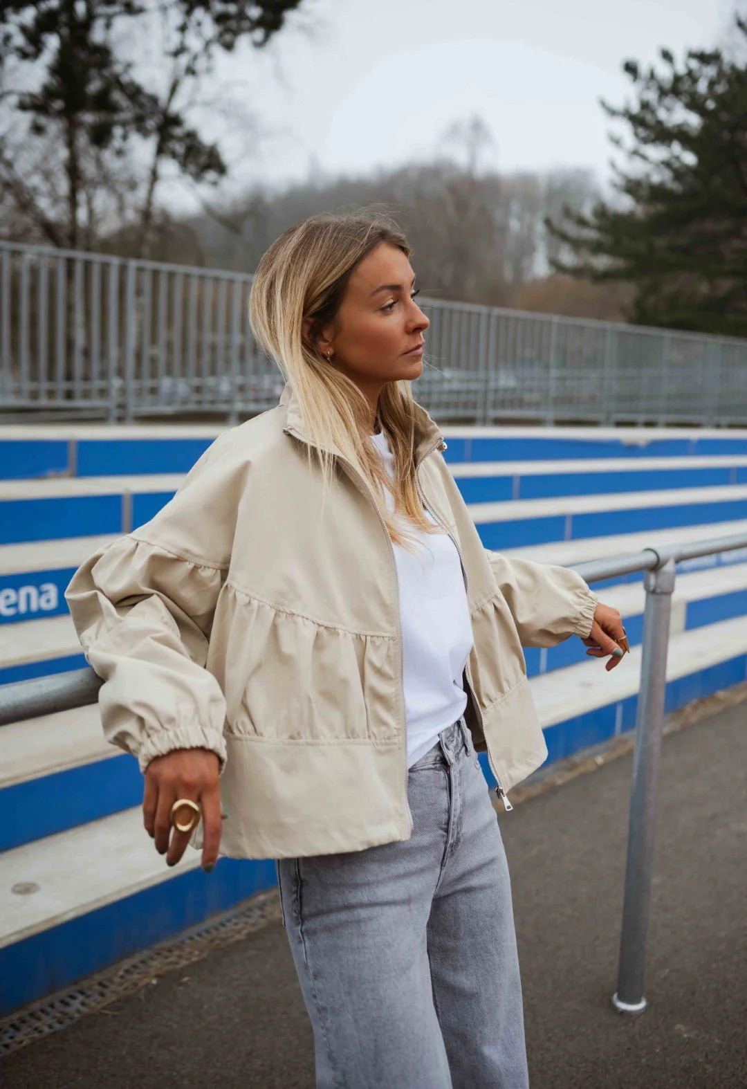 Beige Celma Jacket