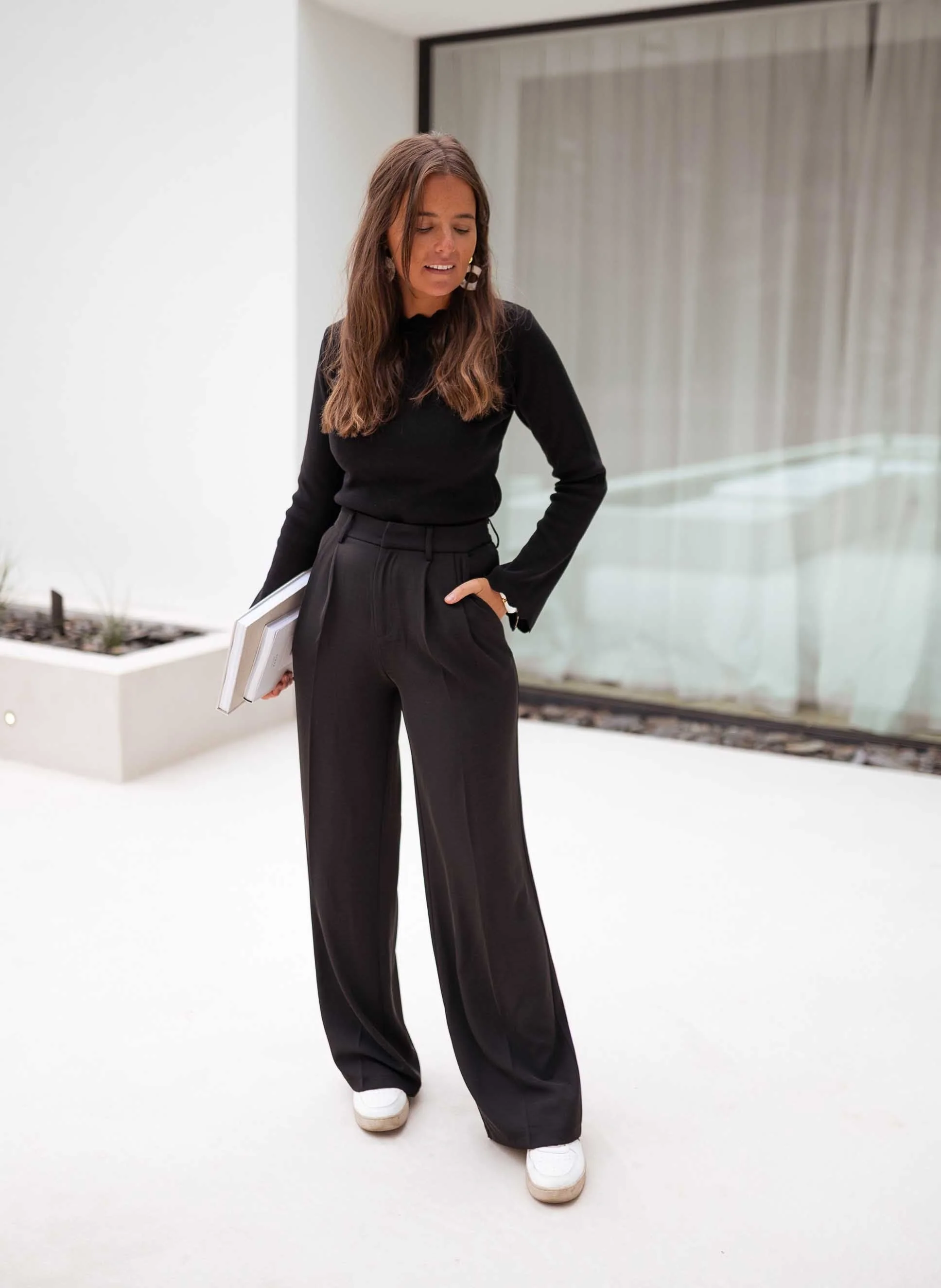 Black Victor Pants