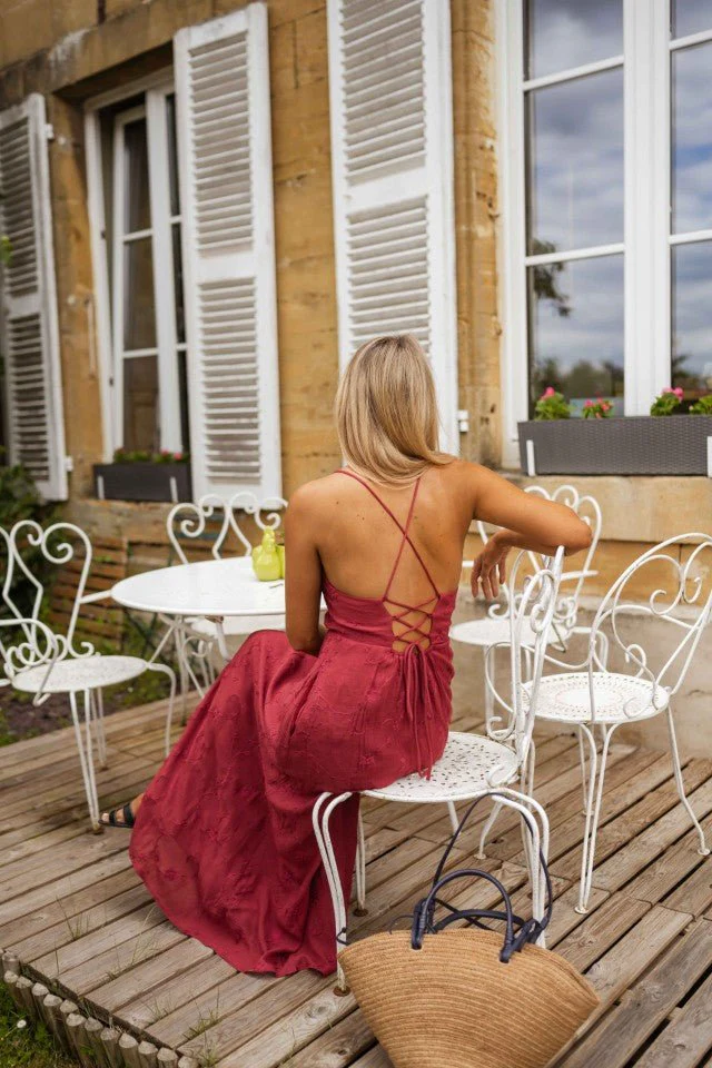 Brick Noham Dress
