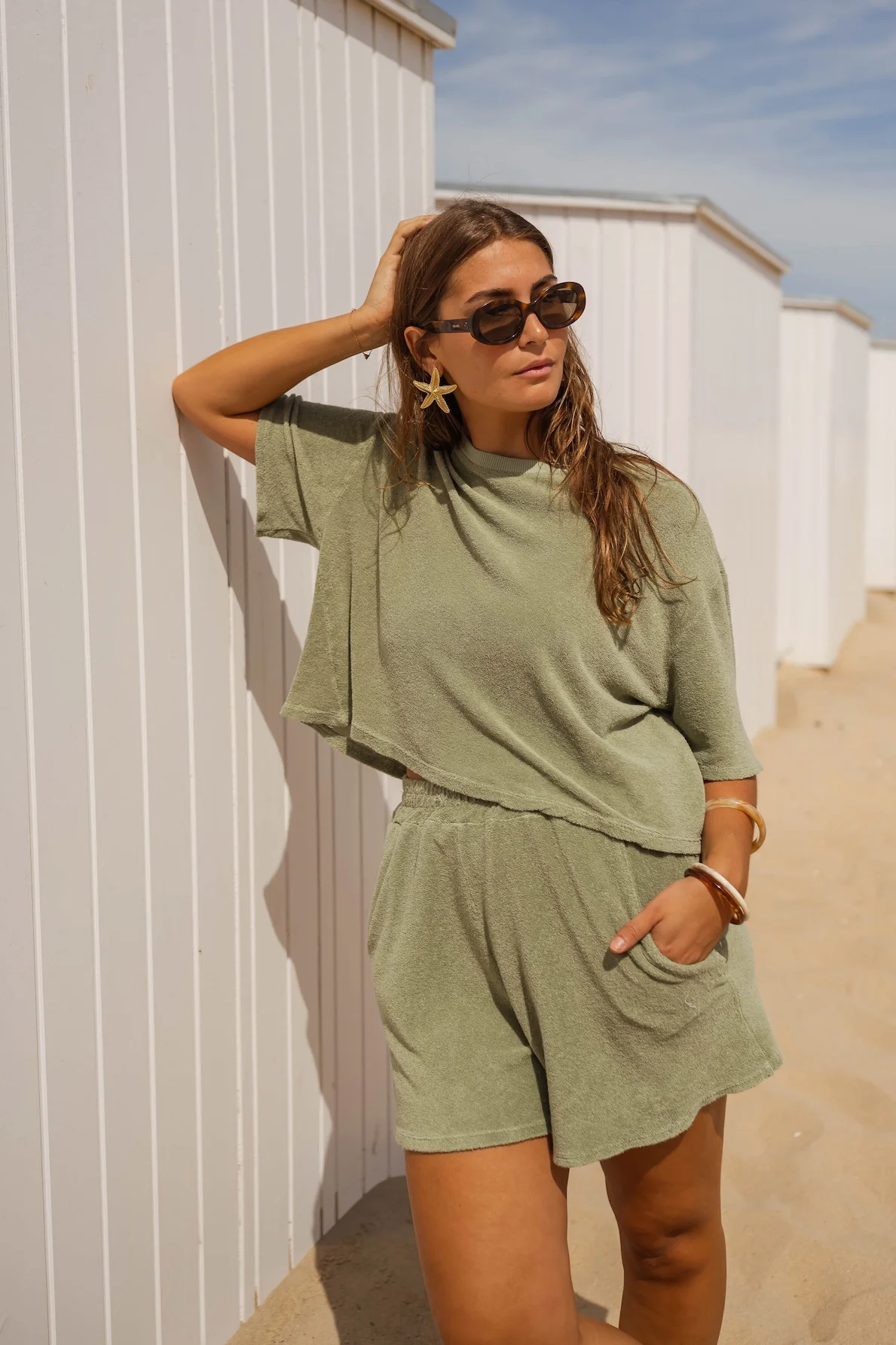 Khaki Callie Set