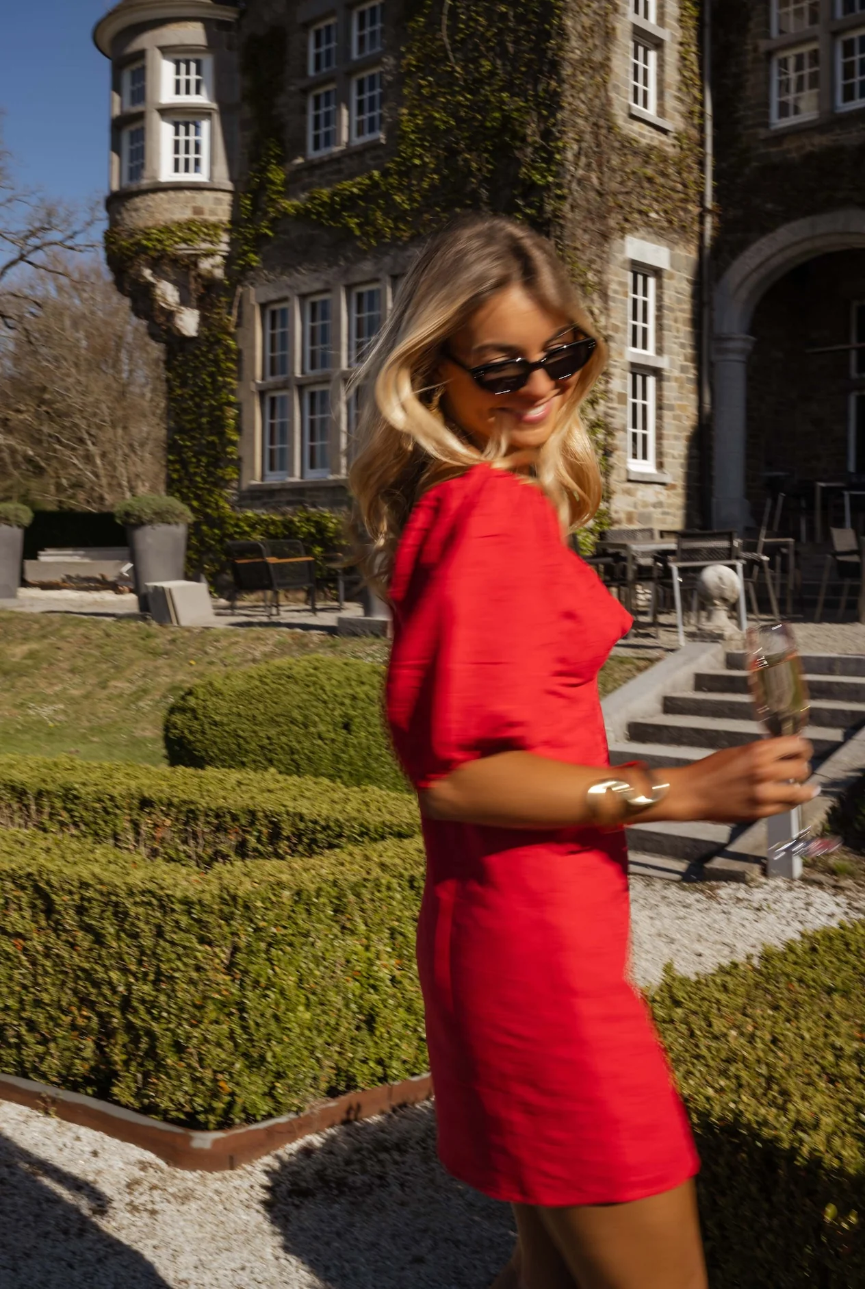 Red Mia Dress