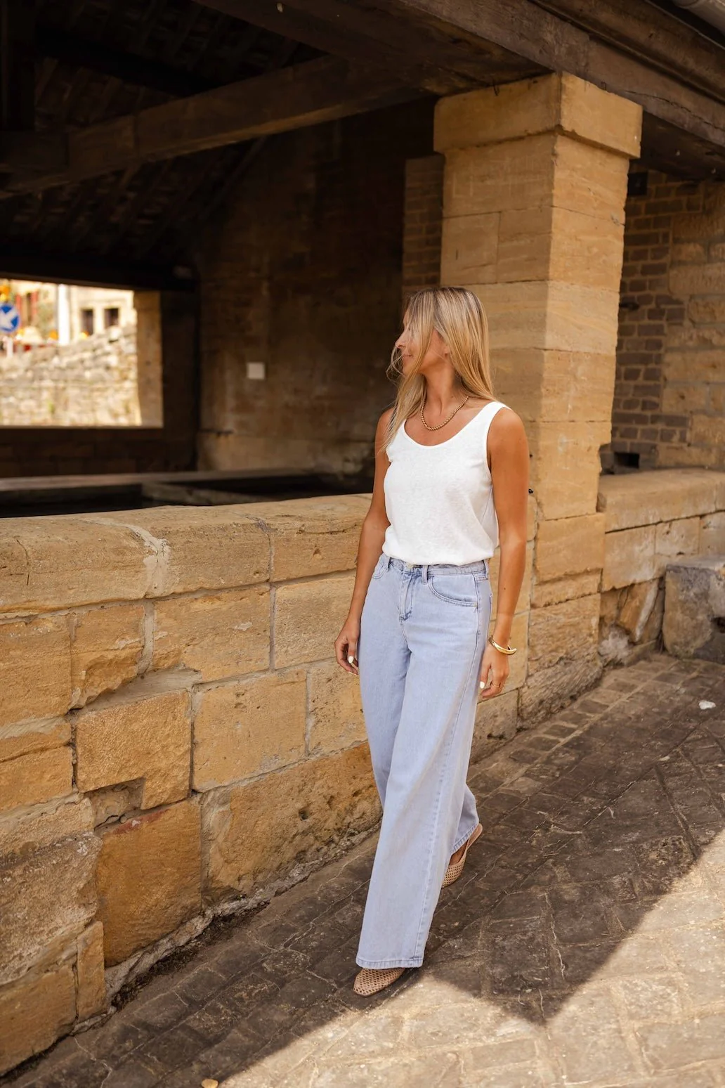 Light Blue Dadou Jeans
