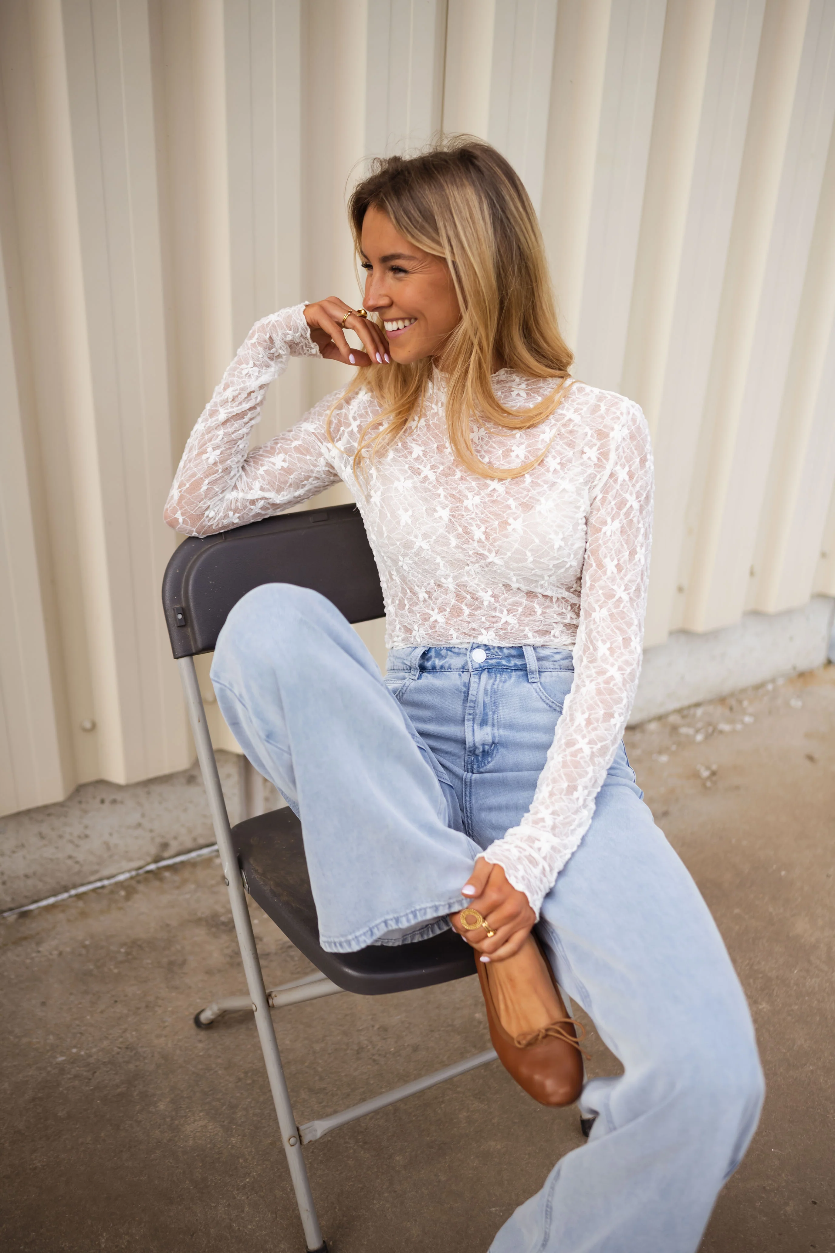 Ecru Nidia Blouse