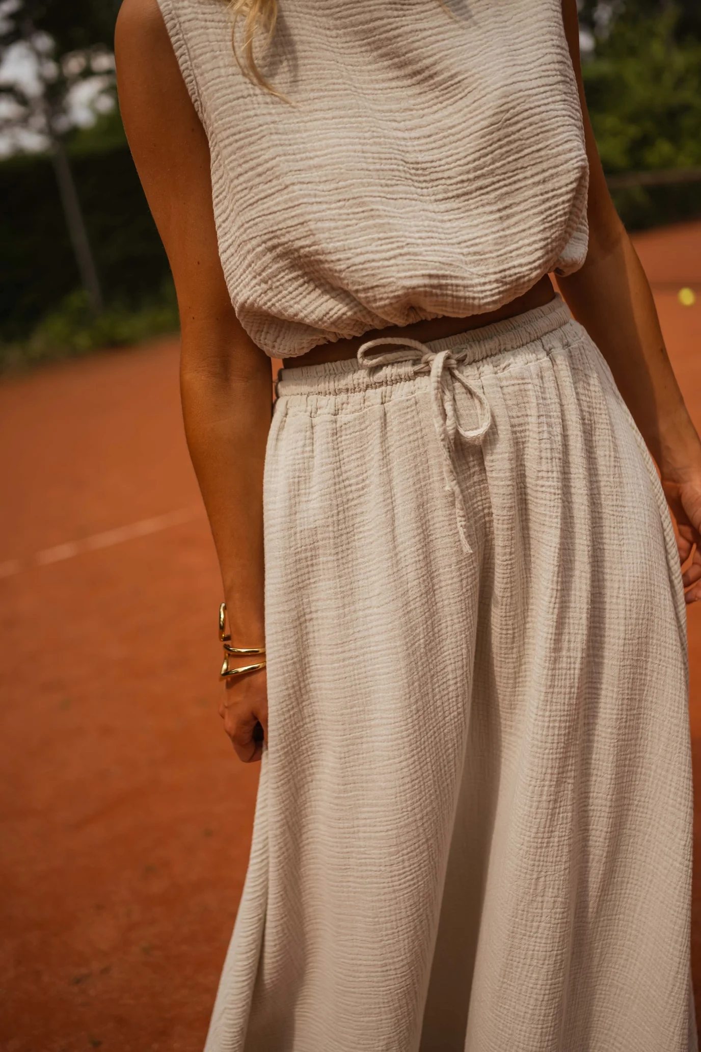 Beige Alyssa Skirt
