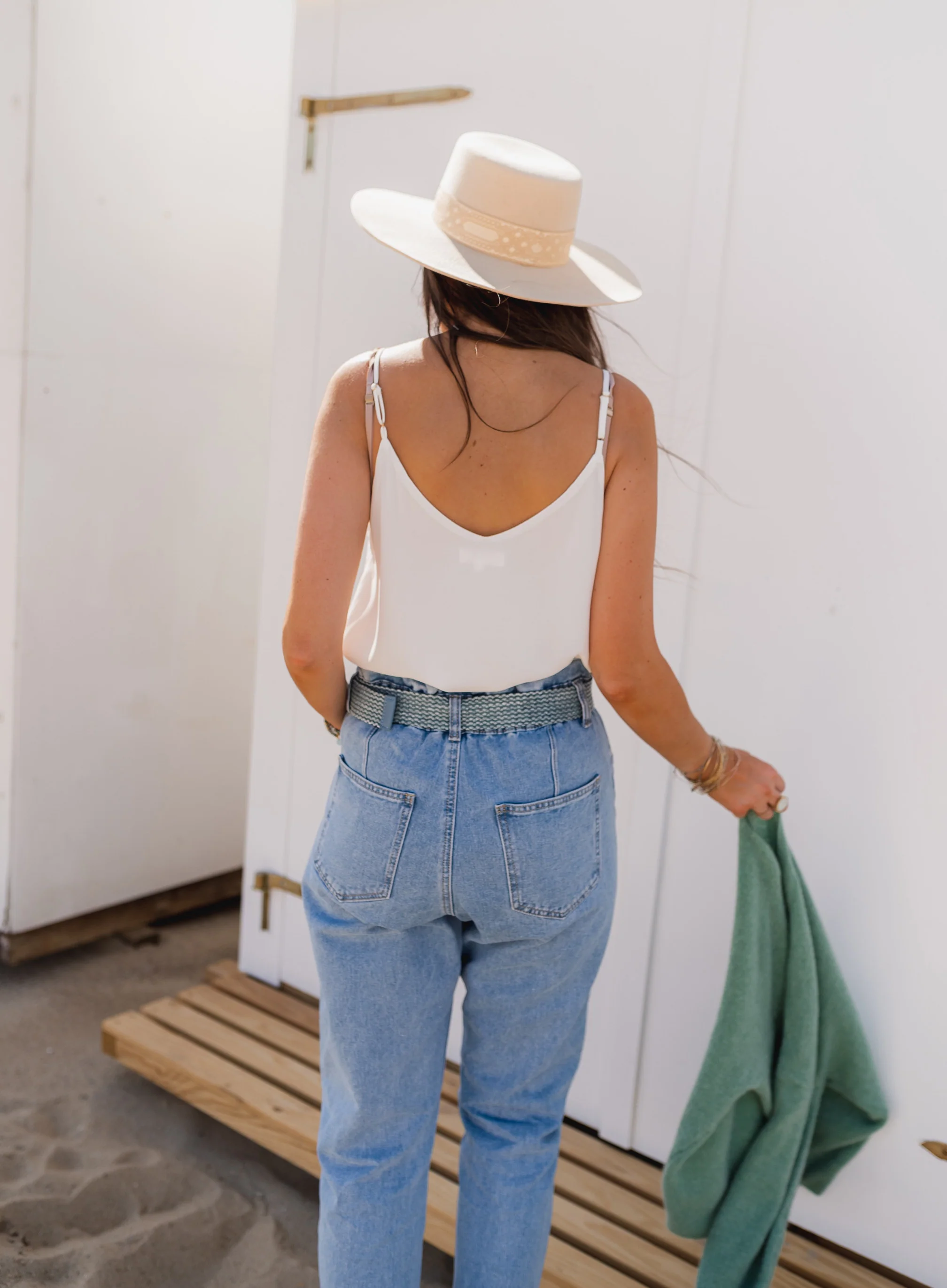 White Corrina Cami