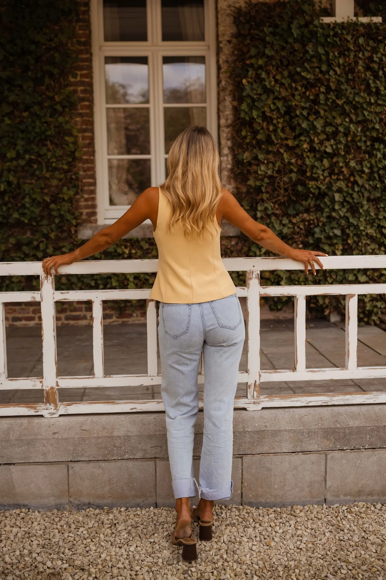 Yellow Ottel Top