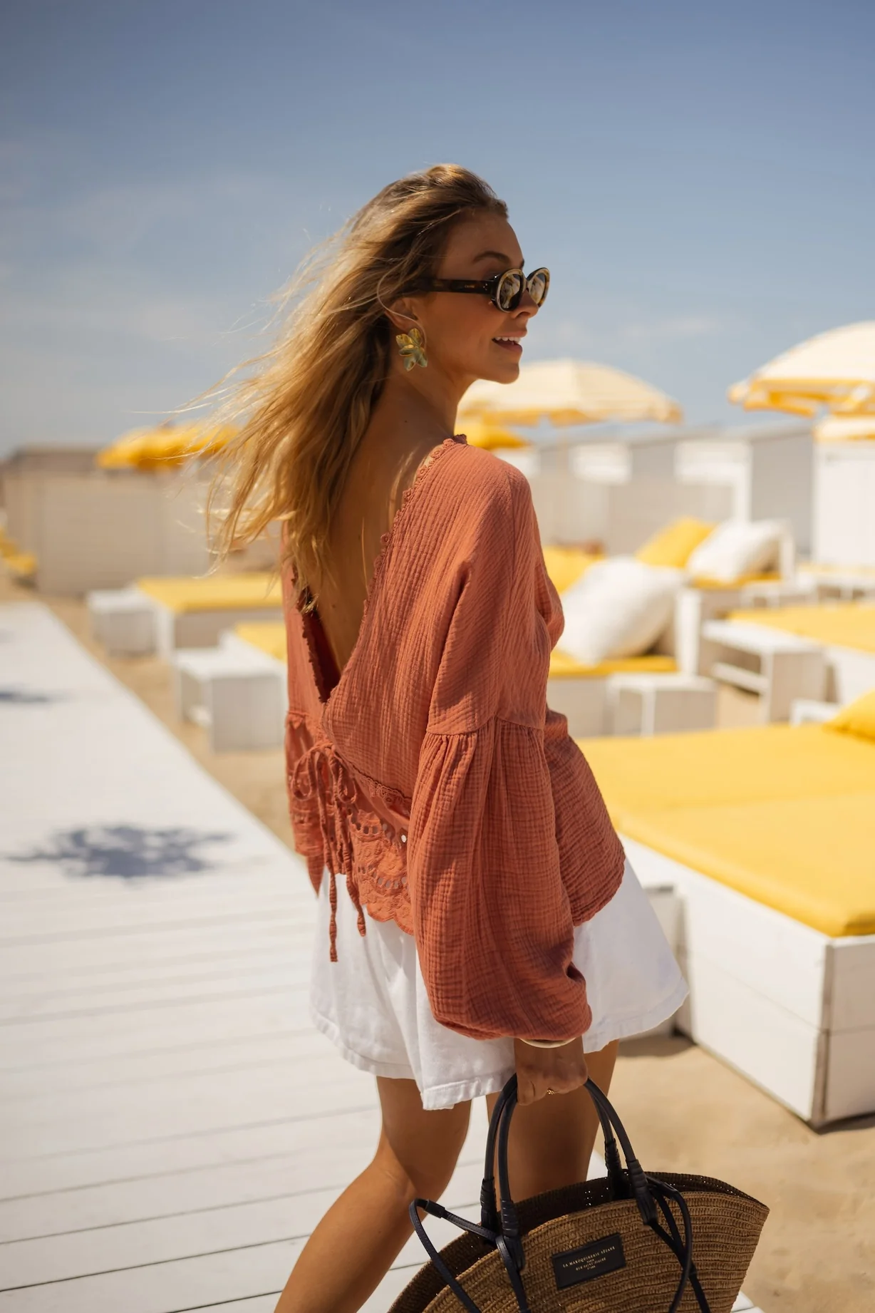 Terracotta Babs Blouse