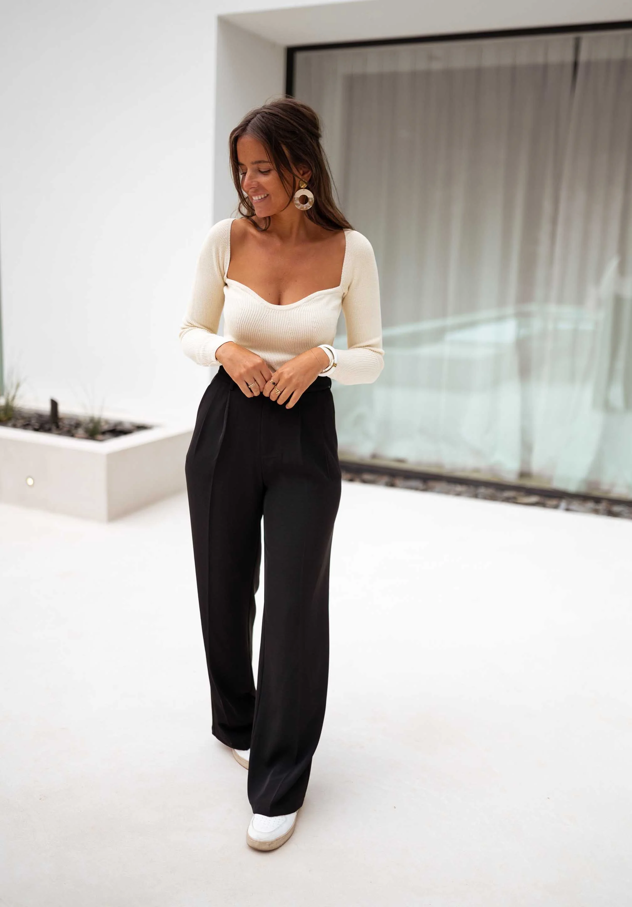 Black Victor Pants