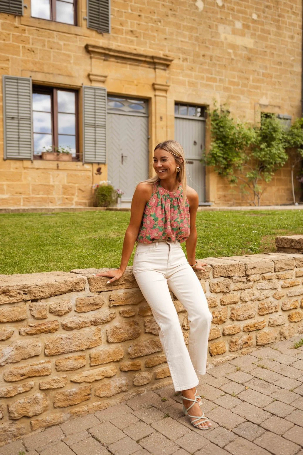 Floral Yuna Top