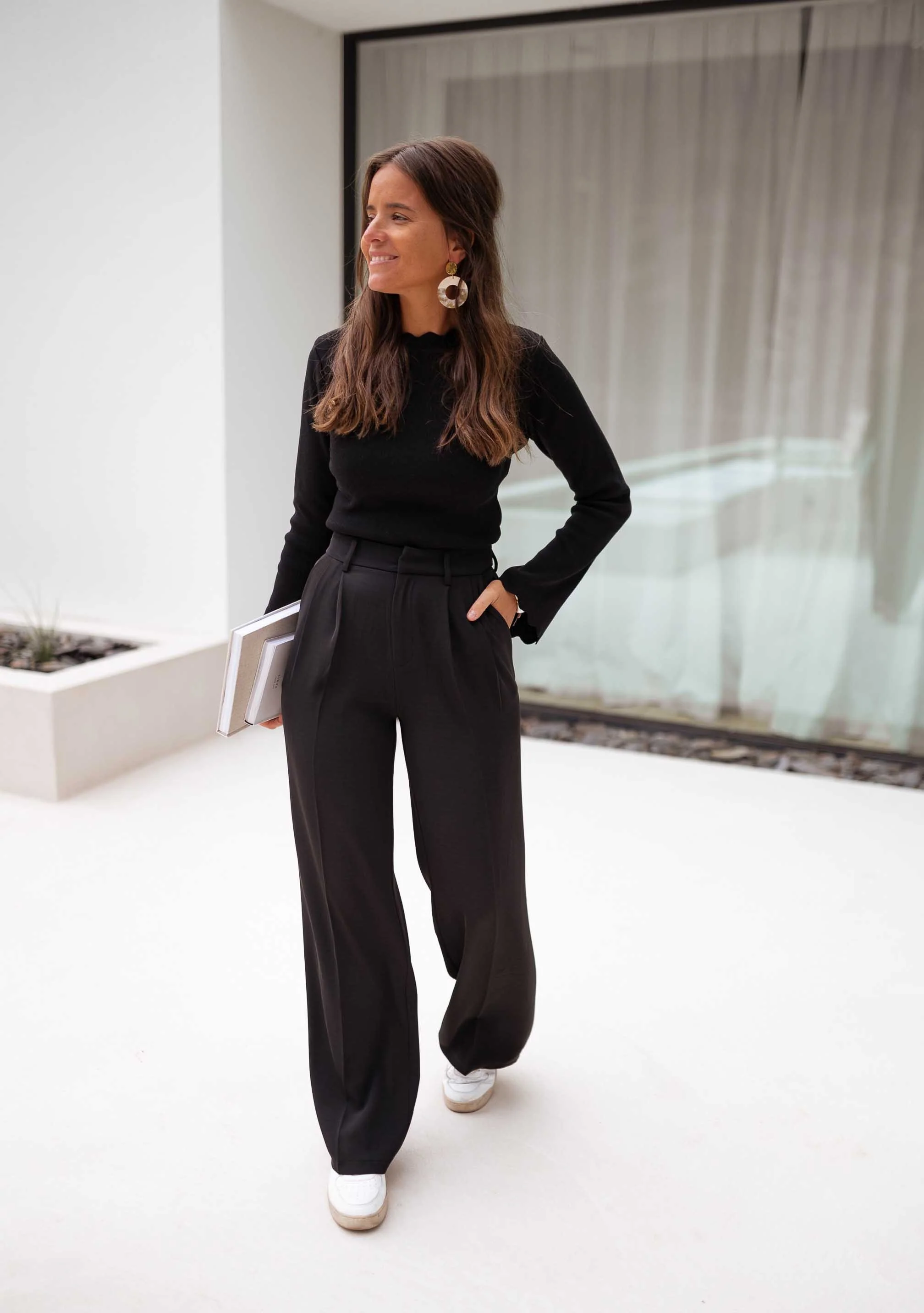 Black Victor Pants