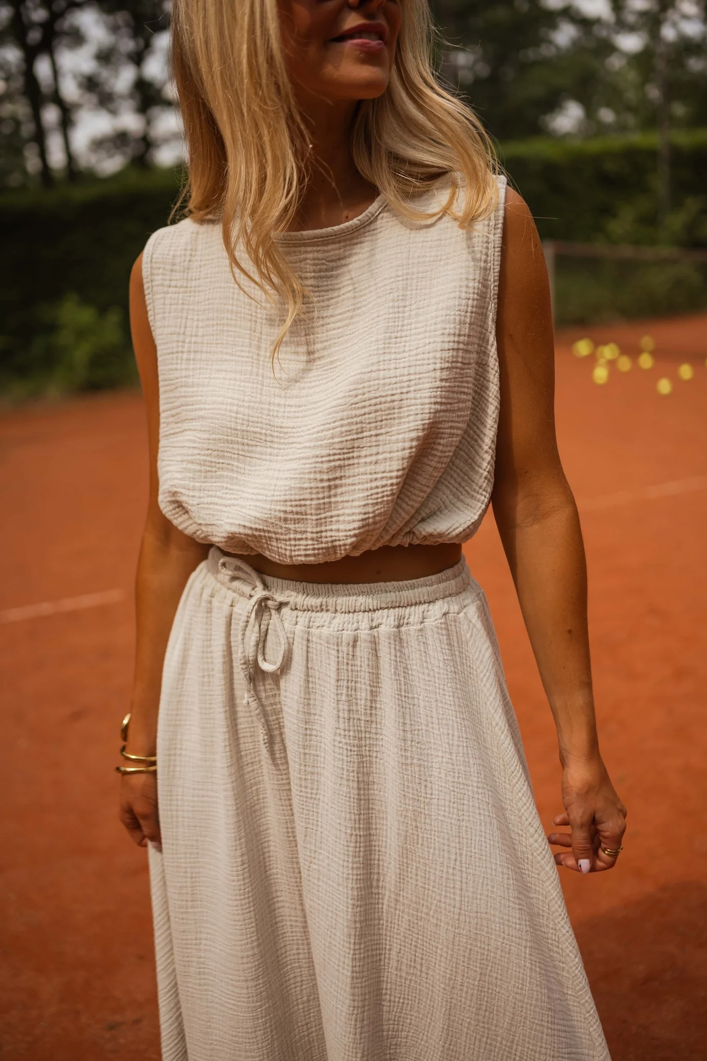 Beige Salma Top