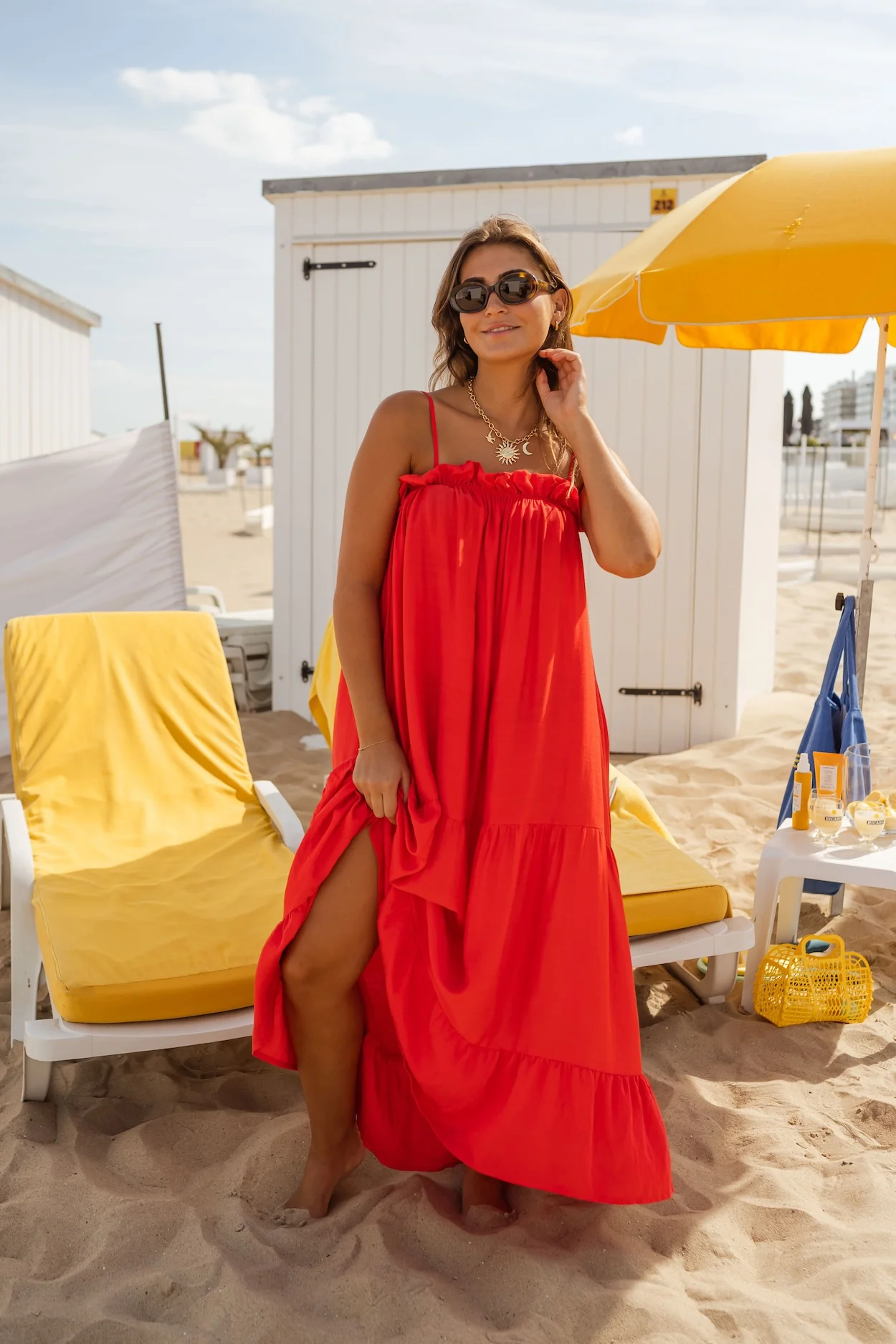 Red Zohali Dress