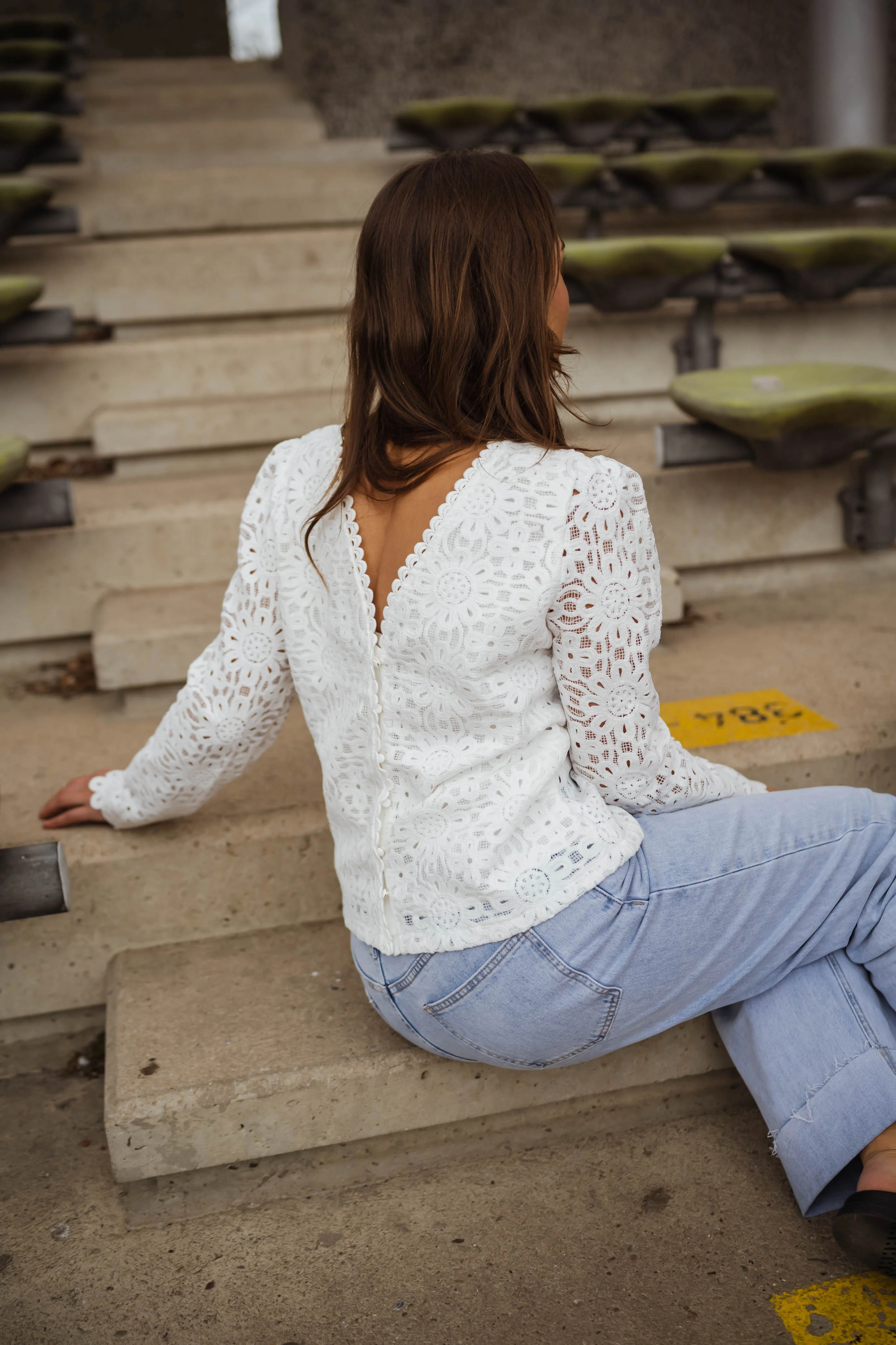 Ecru Olivan Blouse