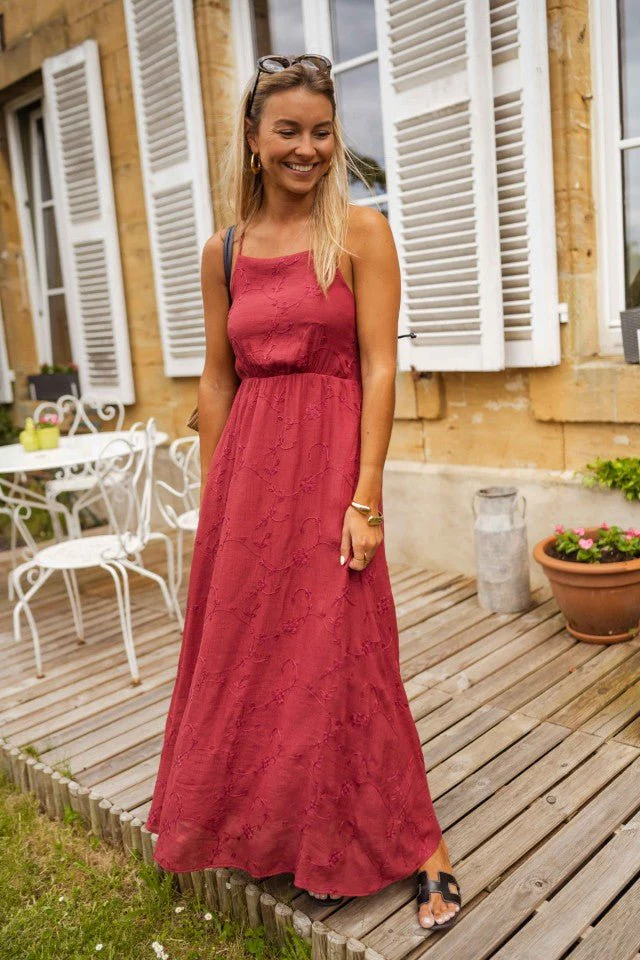 Brick Noham Dress