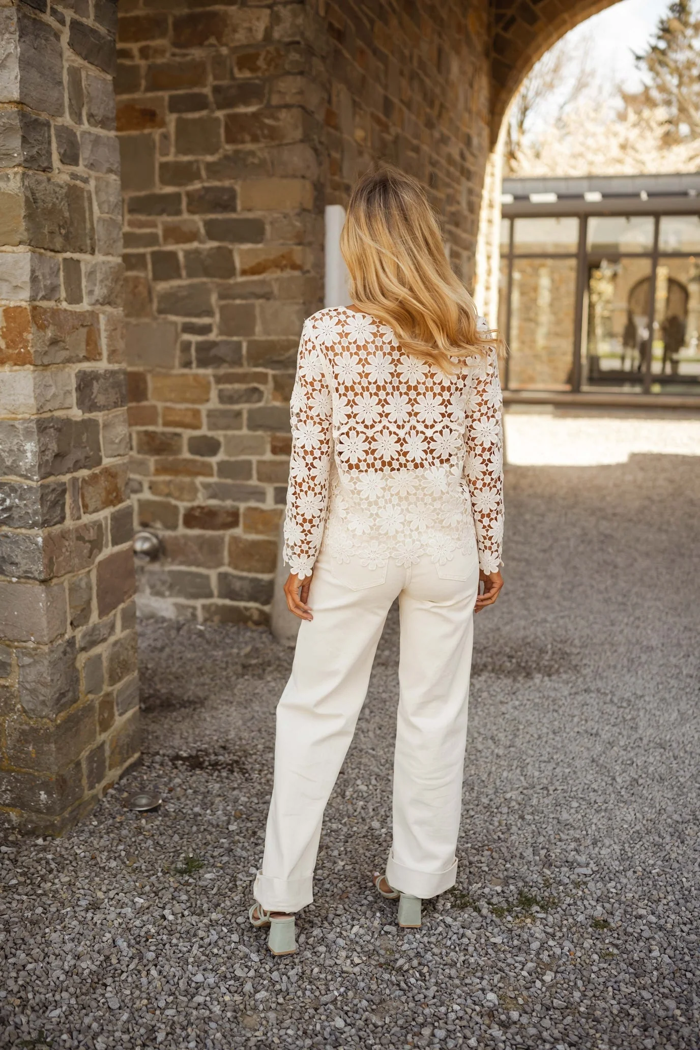 Ecru Thalia Blouse