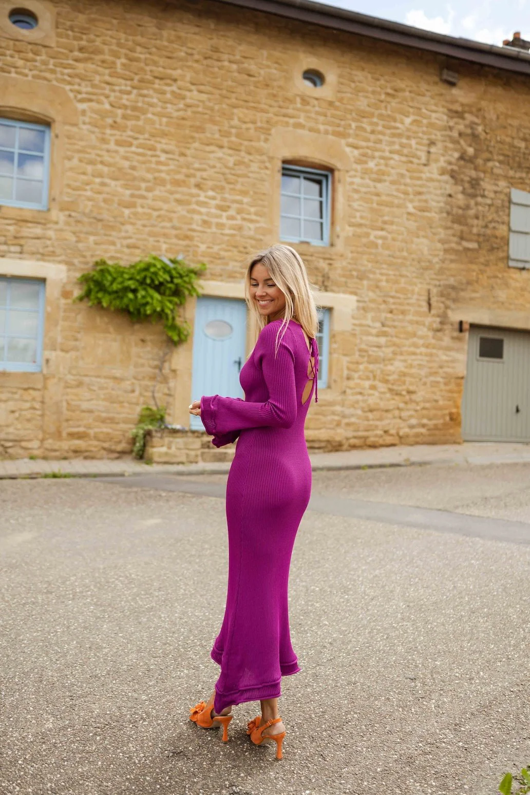 Mauve Zao Dress