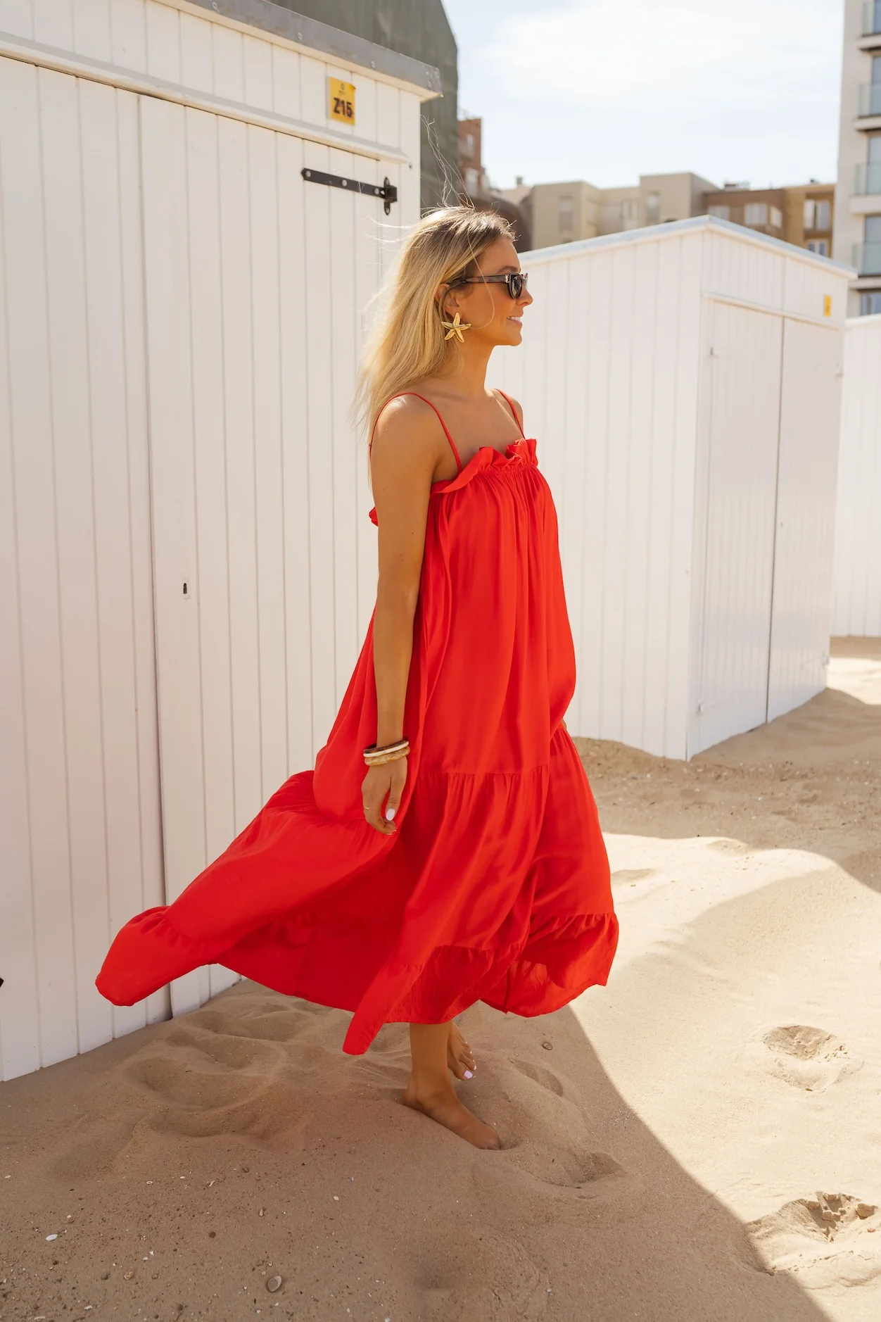 Red Zohali Dress