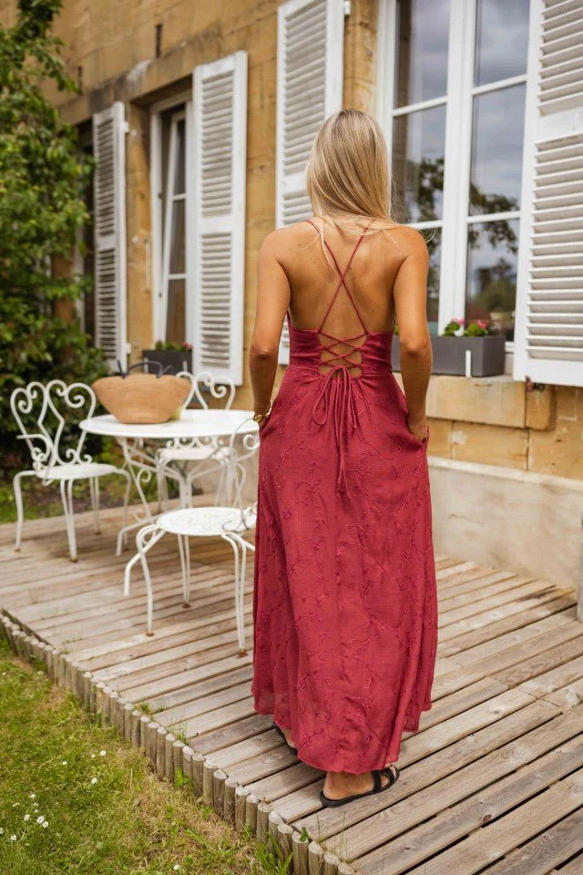 Brick Noham Dress