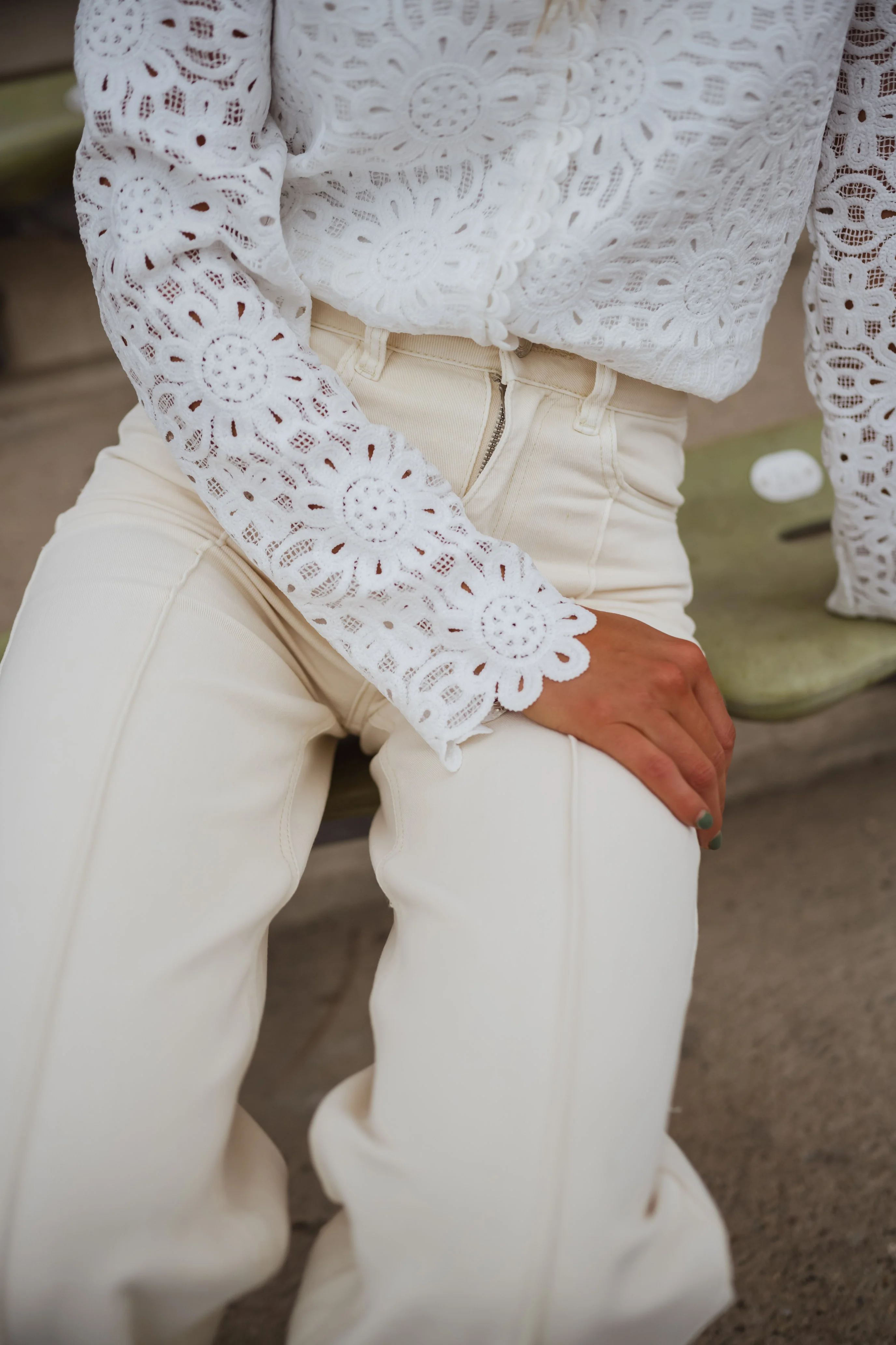 Ecru Olivan Blouse