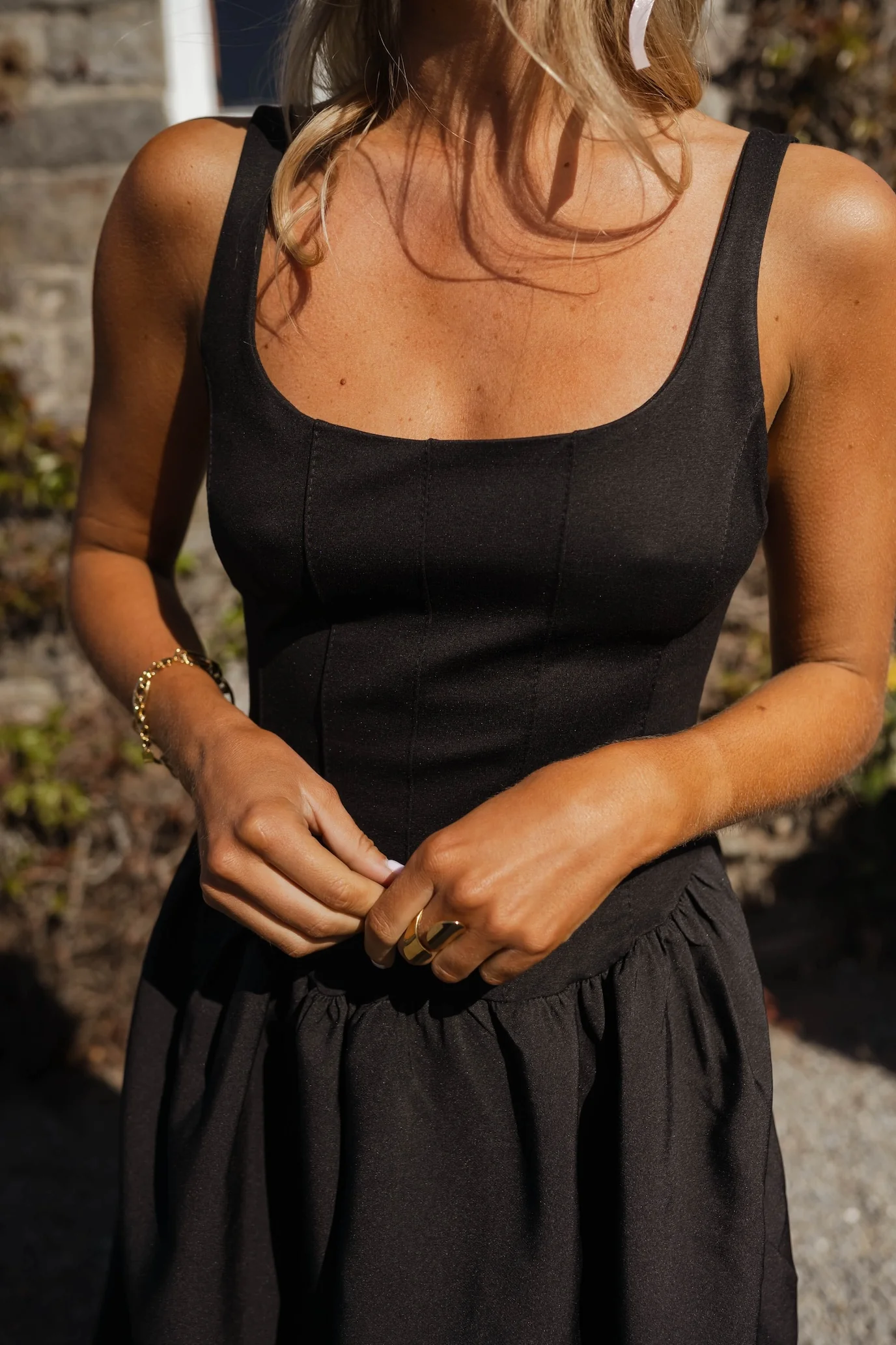Black Solene Dress